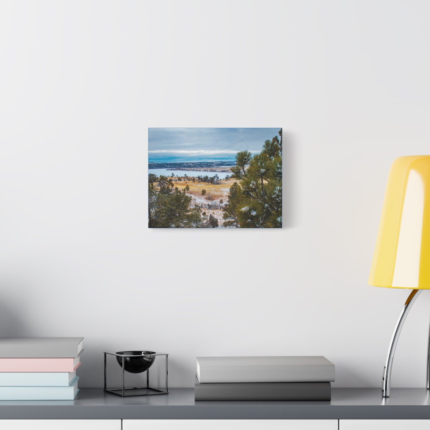 Guernsey View Wyoming Canvas