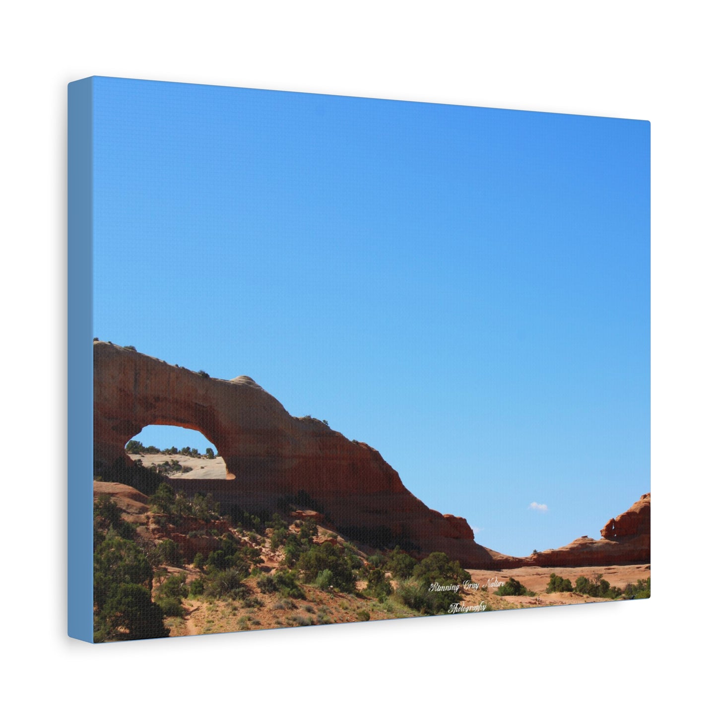 Hole in the Wall & Wilson Arch Utah Matte Canvas, Stretched, 1.25"