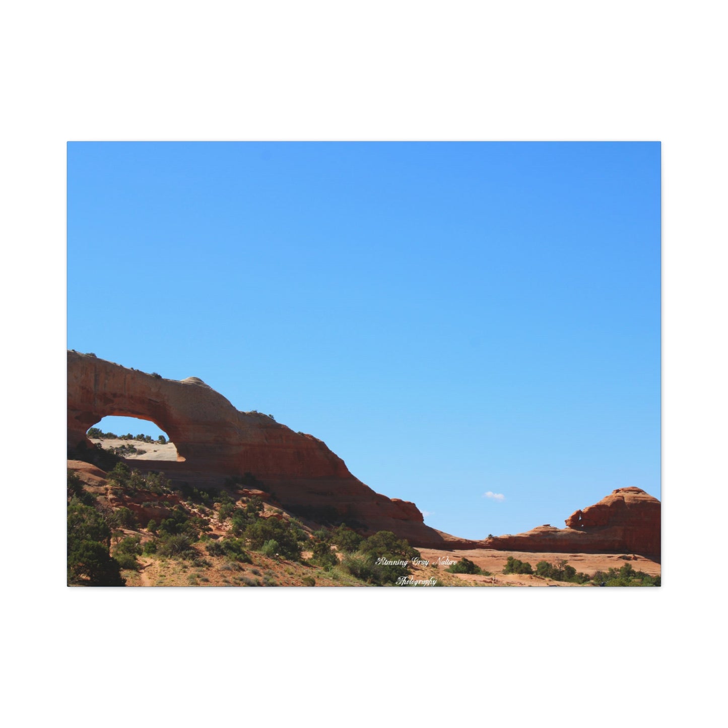 Hole in the Wall & Wilson Arch Utah Matte Canvas, Stretched, 1.25"