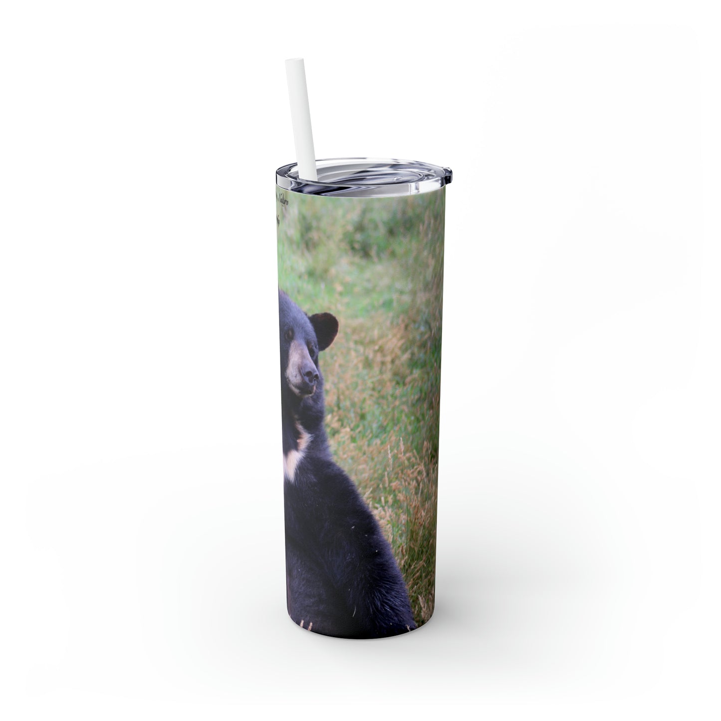 People Watching Skinny Tumbler with Straw, 20oz