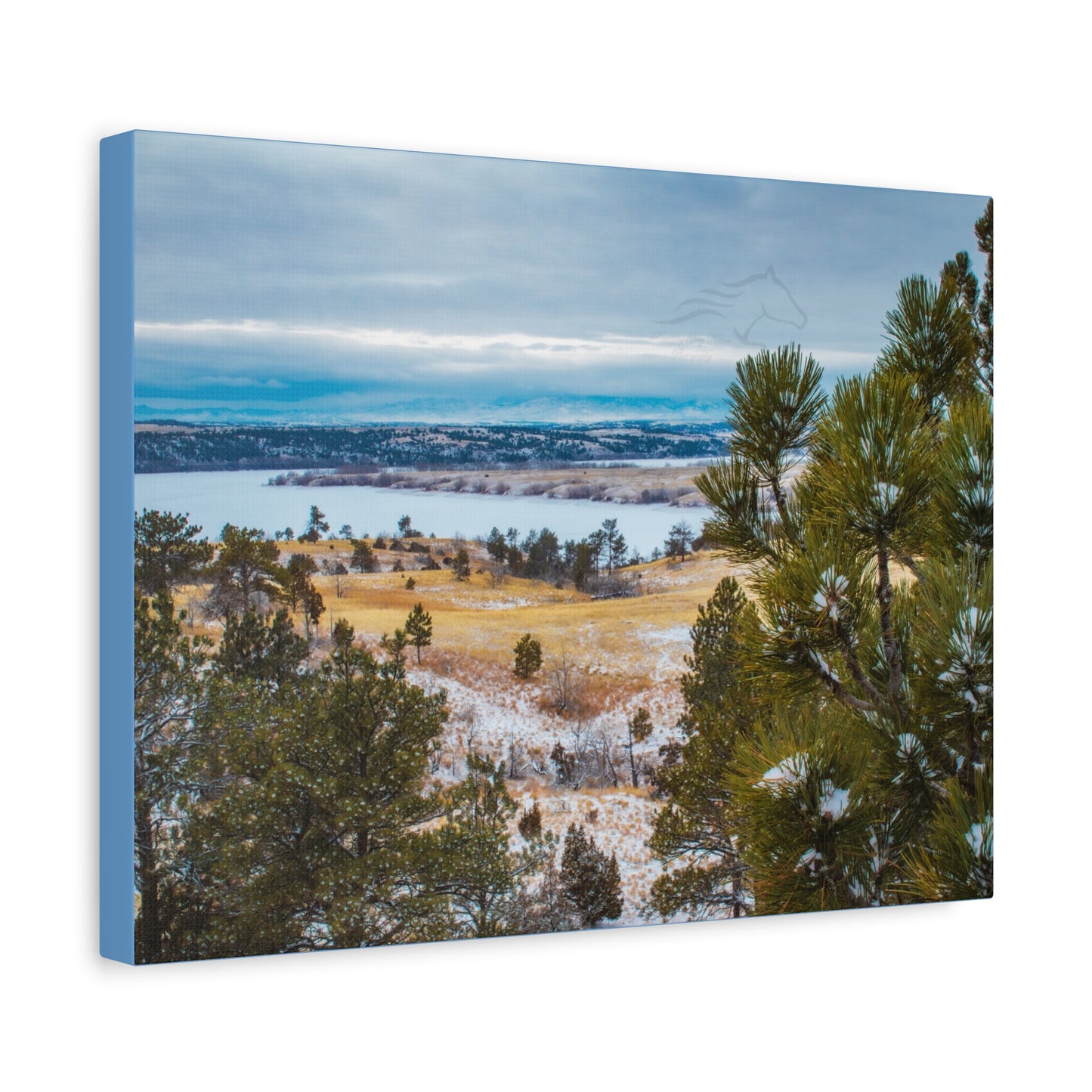Guernsey View Wyoming Canvas