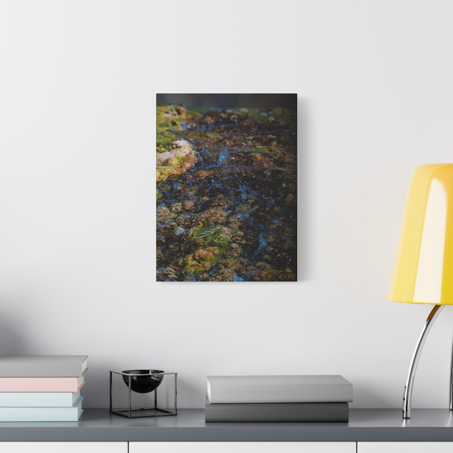 Hot Springs Waterfall Canvas