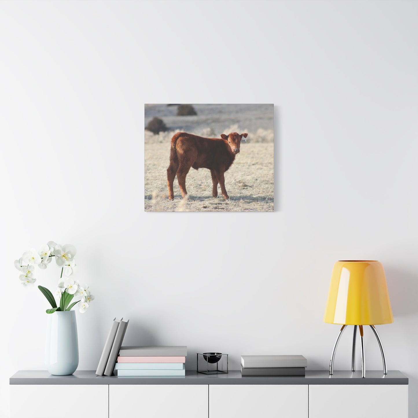 Baby Calf 198 Matte Canvas, Stretched, 1.25"