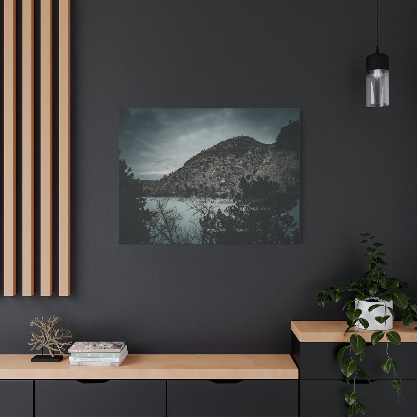 Moody Landscape Canvas