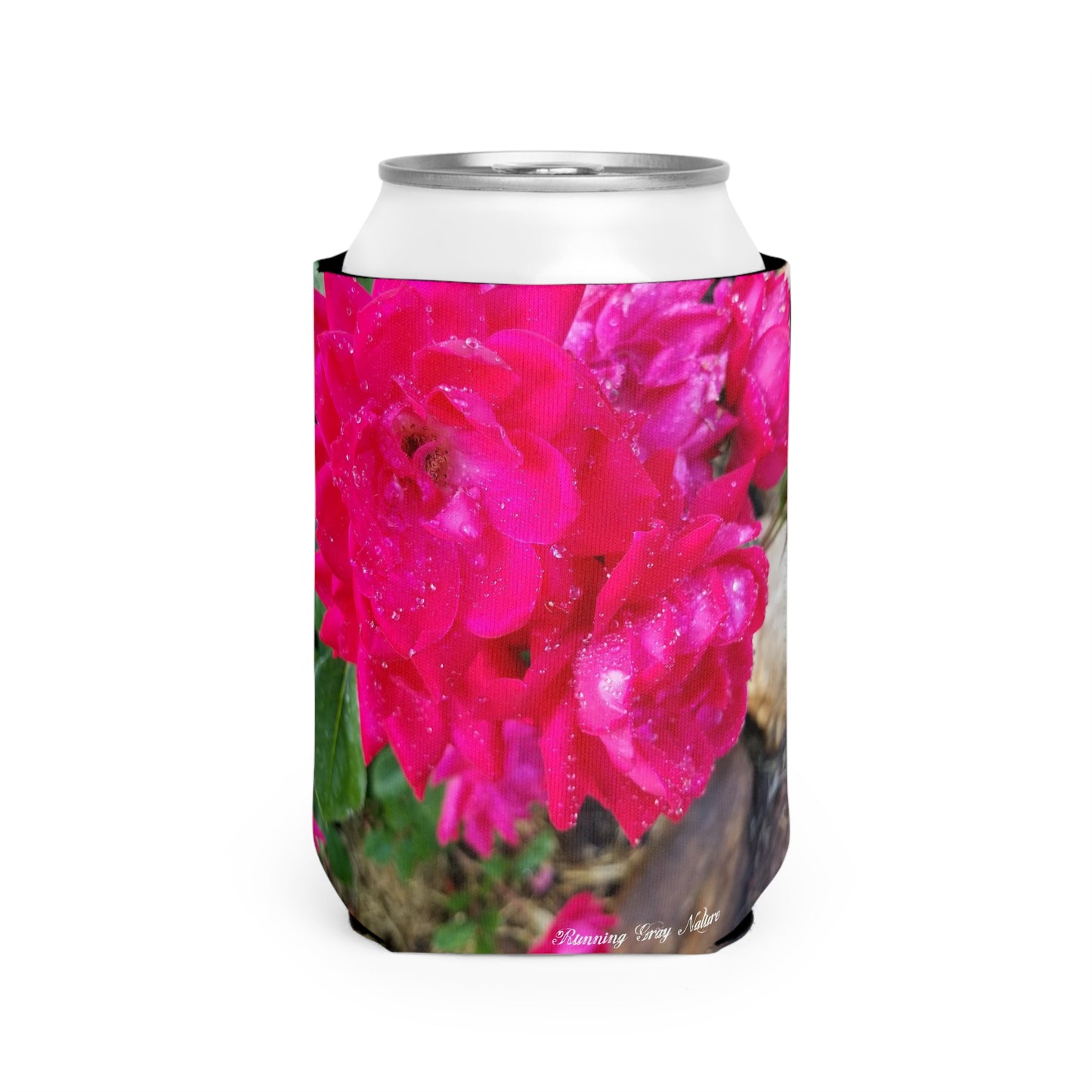 Red Roses Can Koozie Sleeve