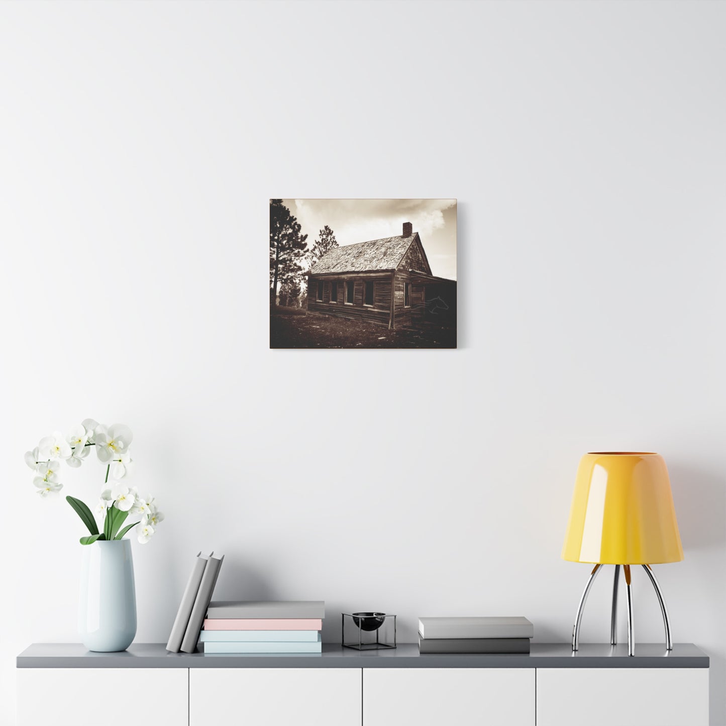 Rustic Bunk House Canvas