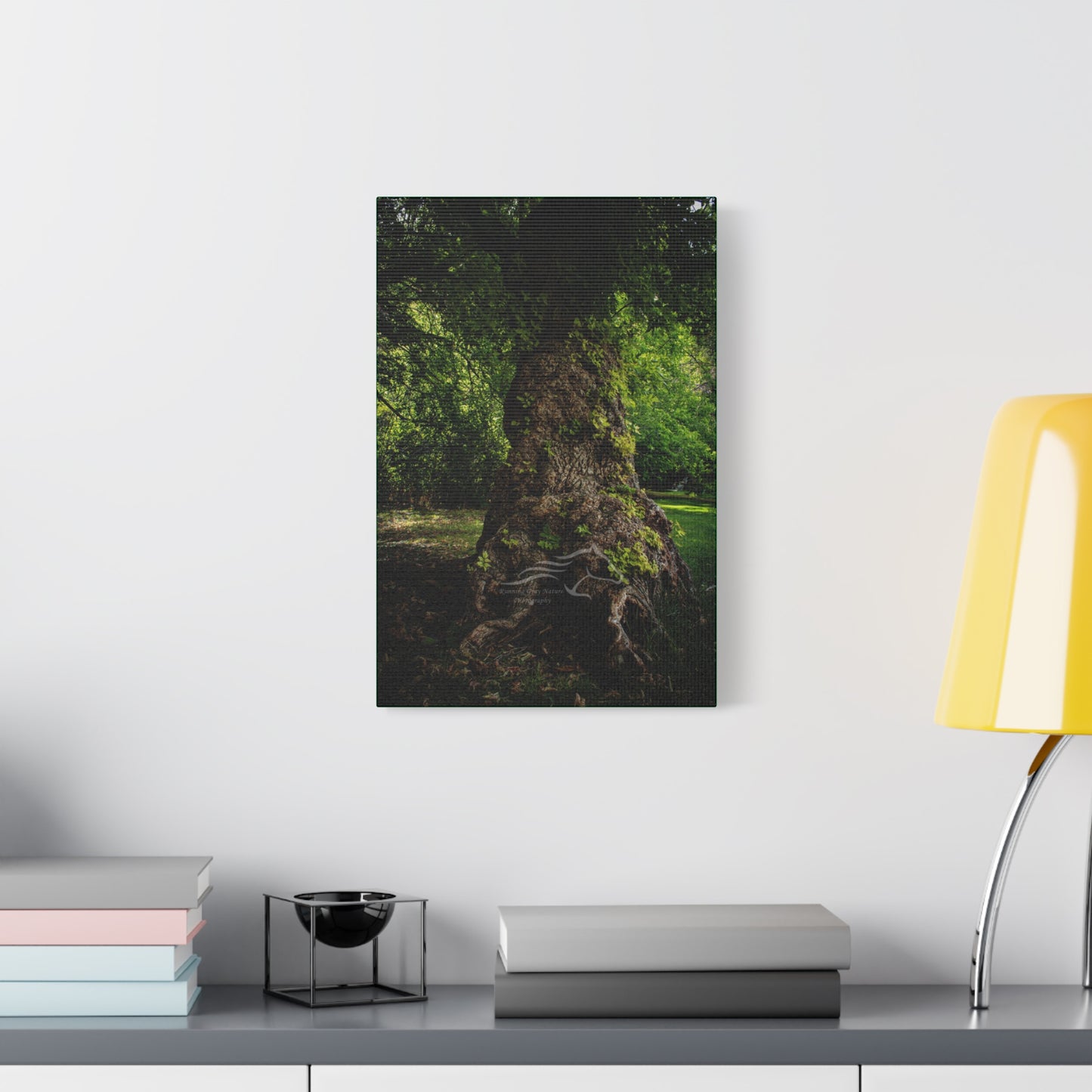 Natural Green Tree Canvas