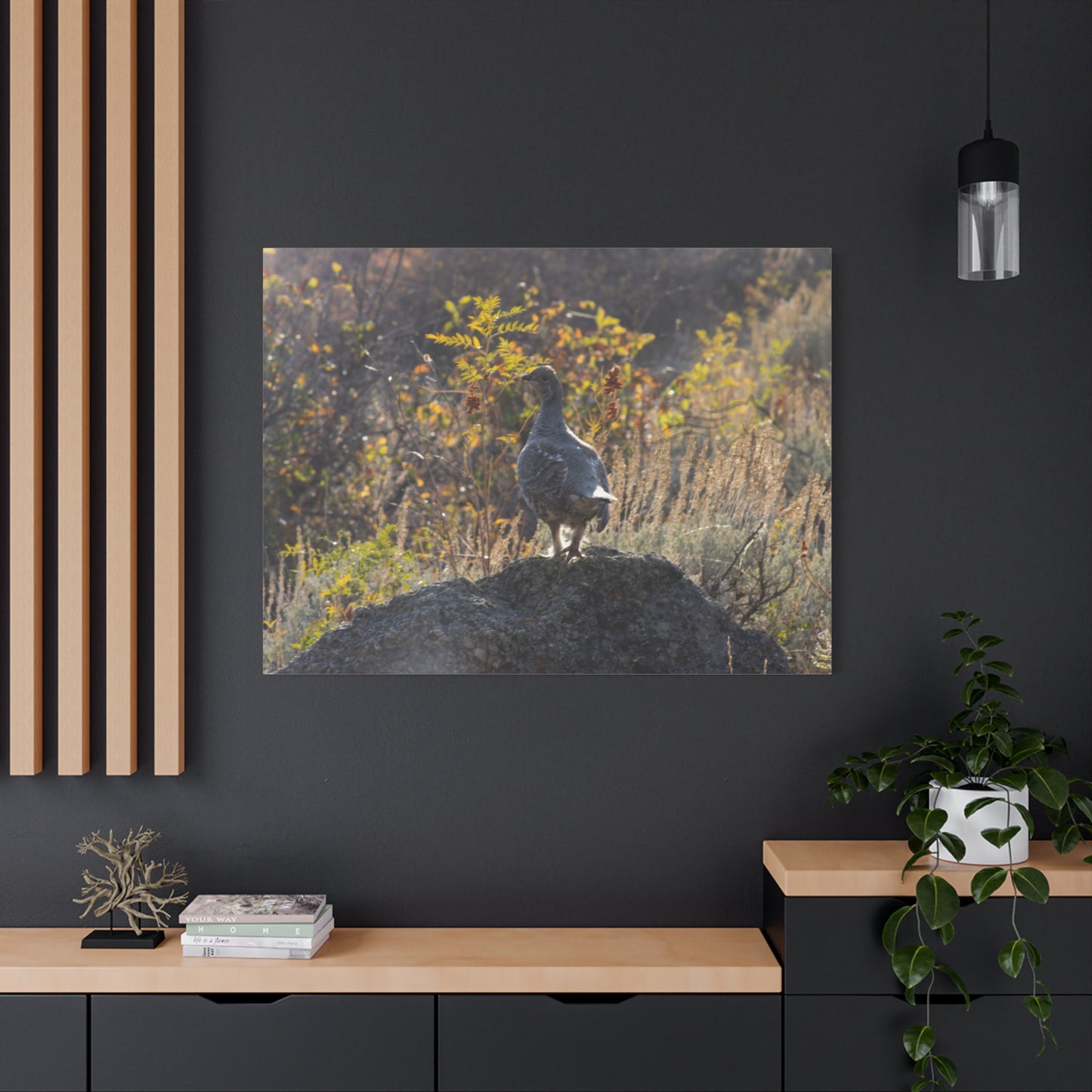 Wyoming Sage Grouse Canvas