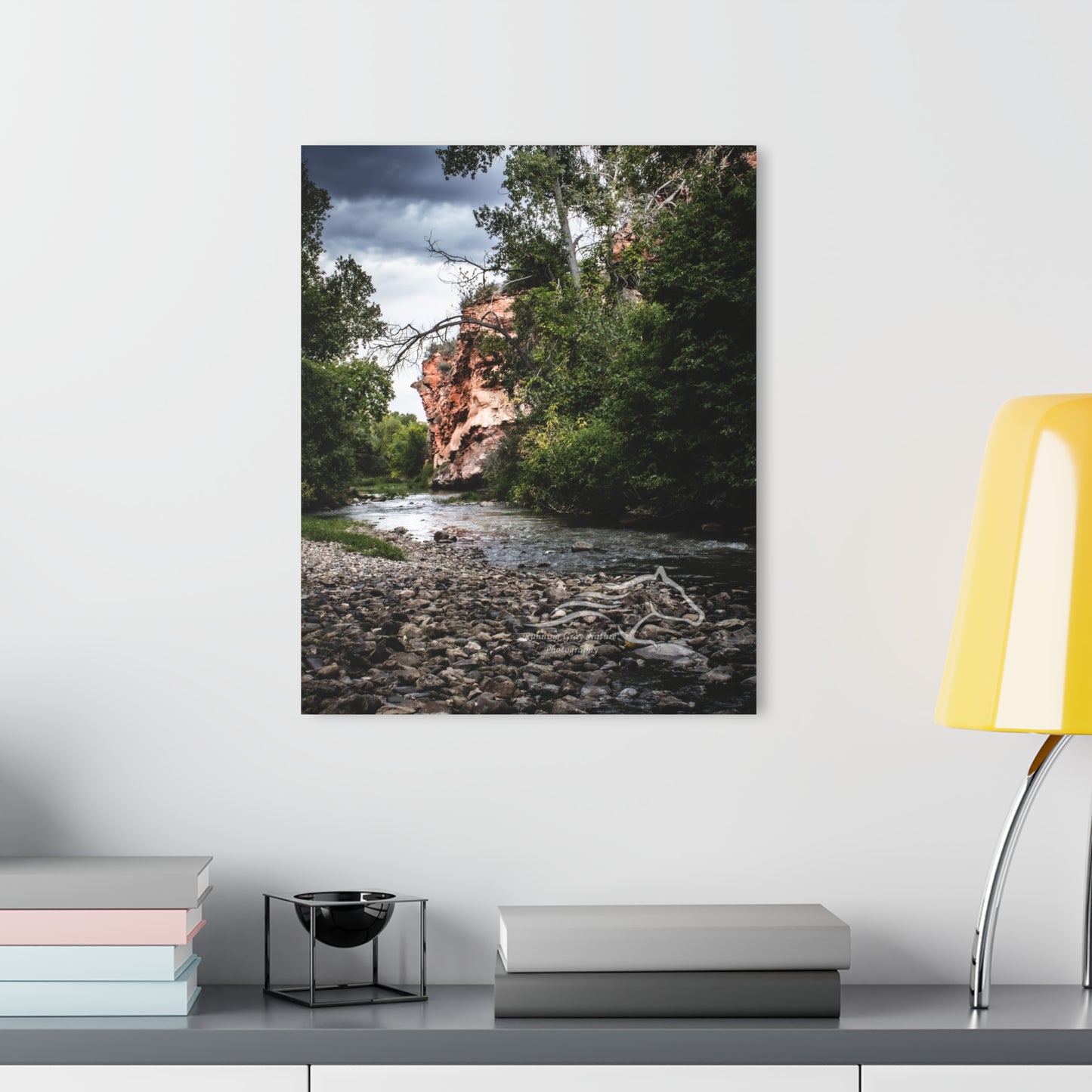 Storm Cloudes near Ayres Natural Bridge Acrylic