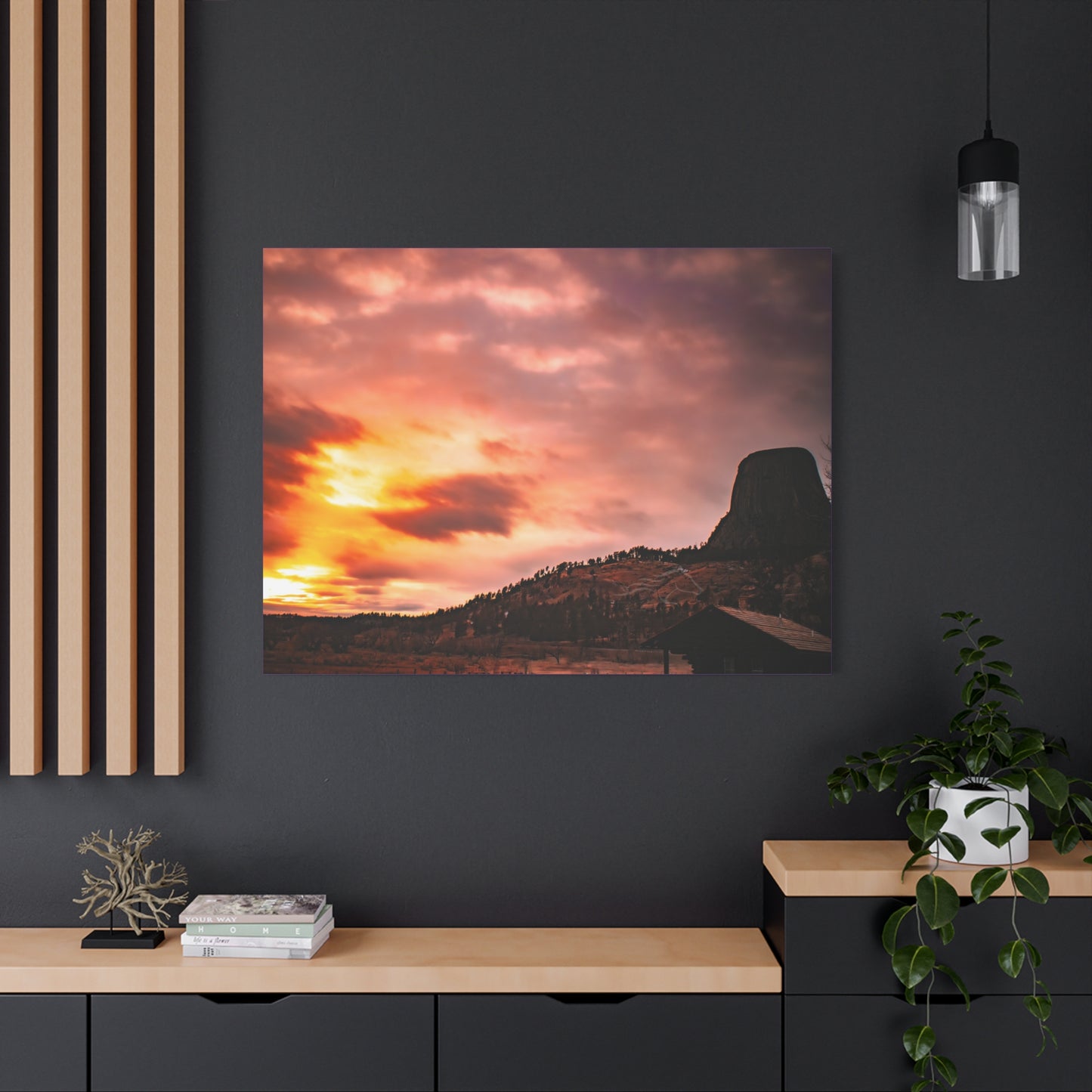 Devils Tower Canvas