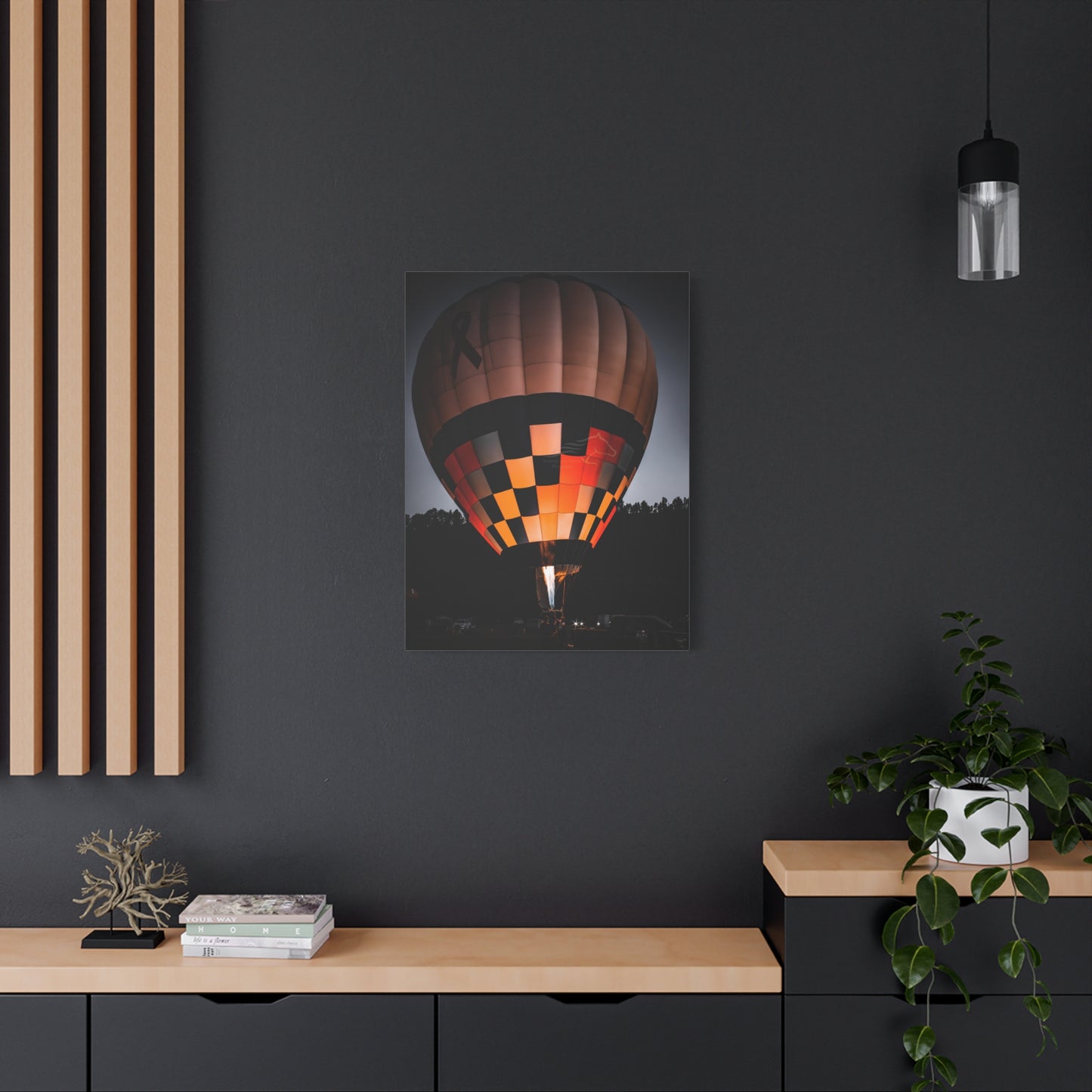 Hot Air Balloon Canvas