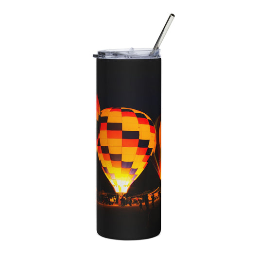 Four Colorful Hot Air Balloons Tumbler