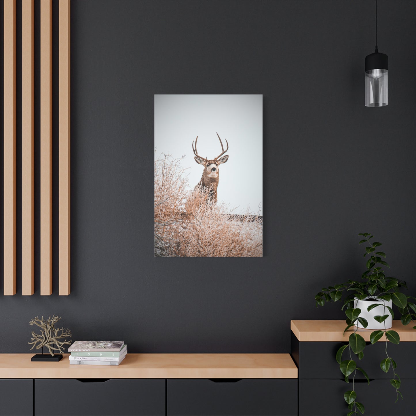 Rustic Deer Canvas