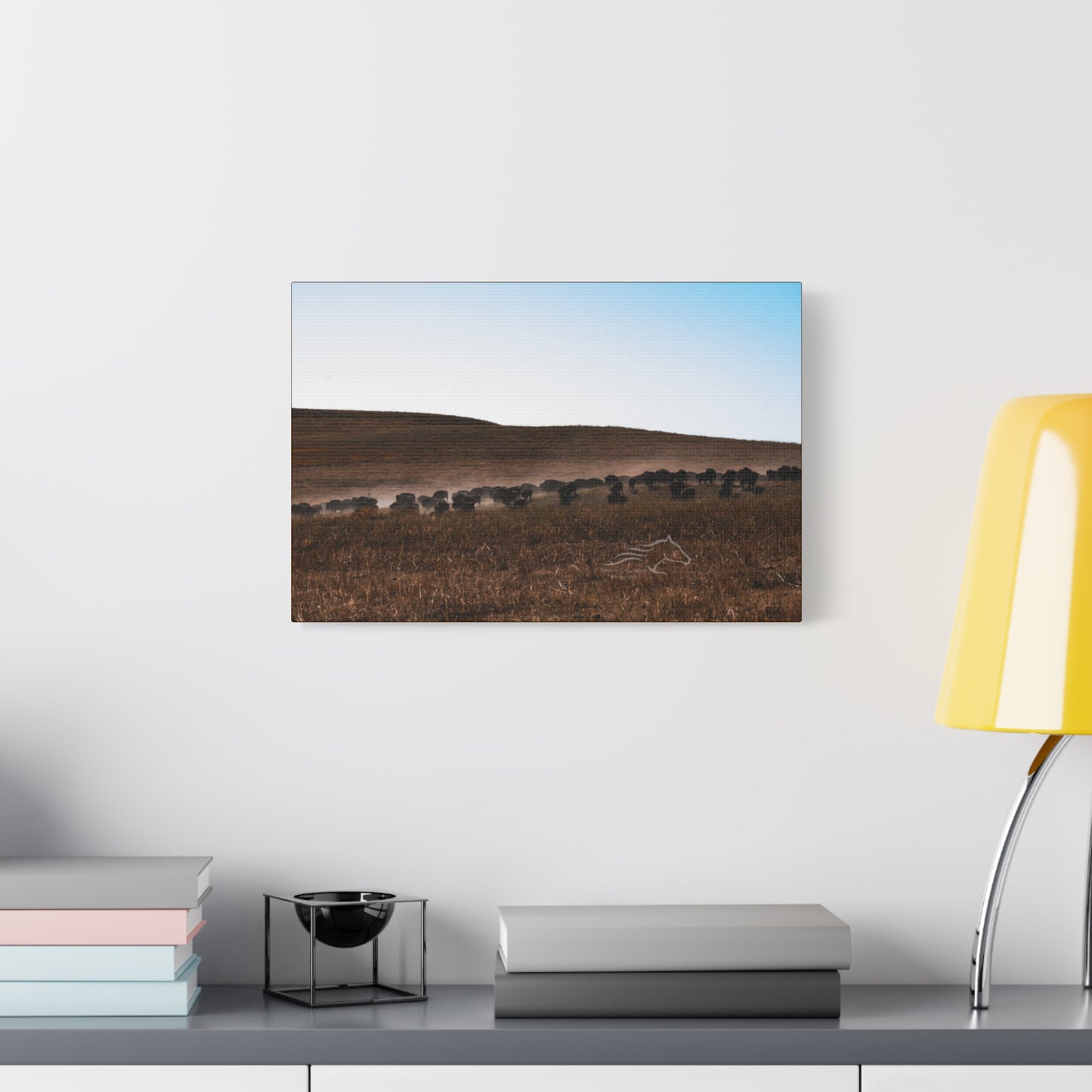 Buffalo Herd Canvas