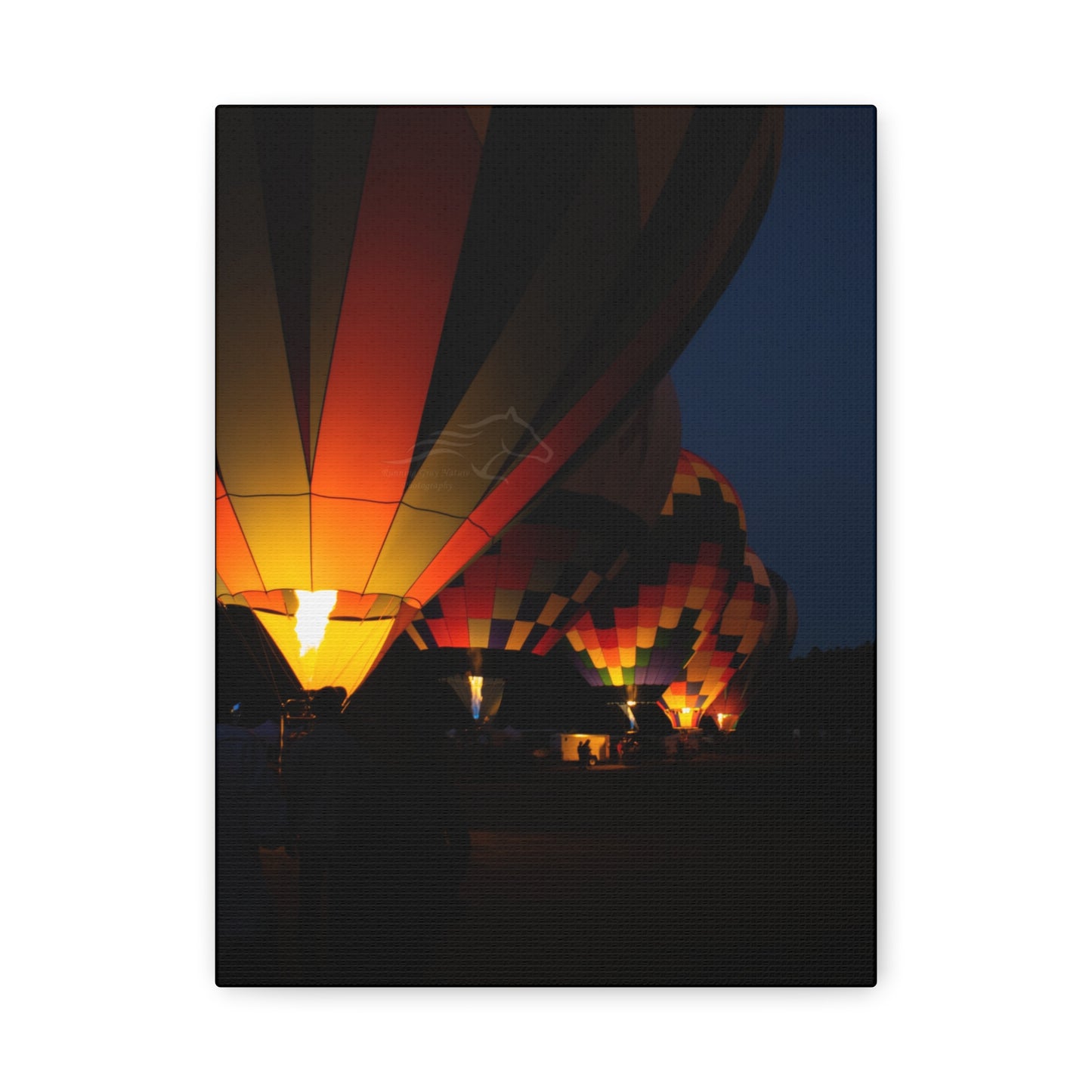 Vibrant Hot Air Balloon Canvas