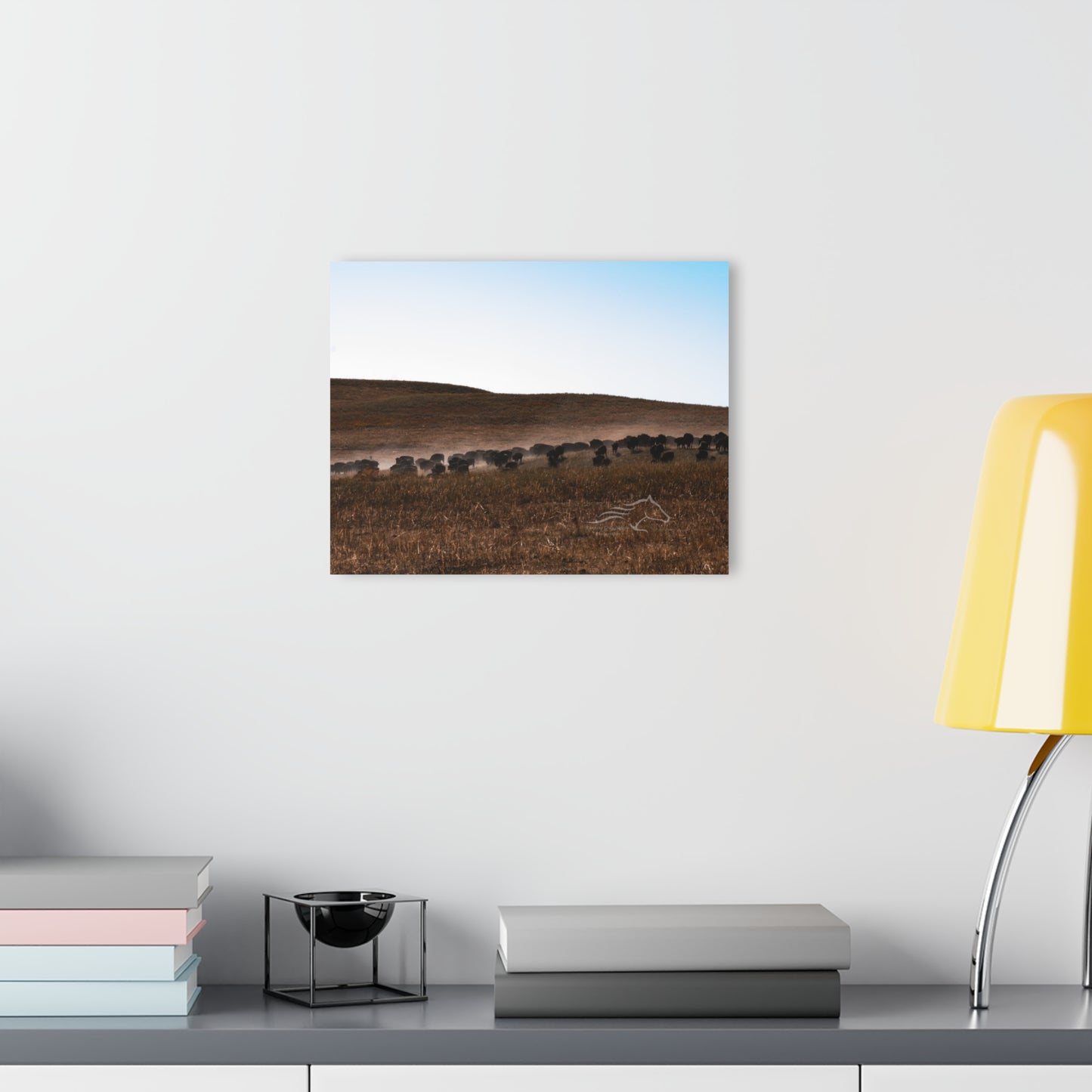 Buffalo Herd Acrylic