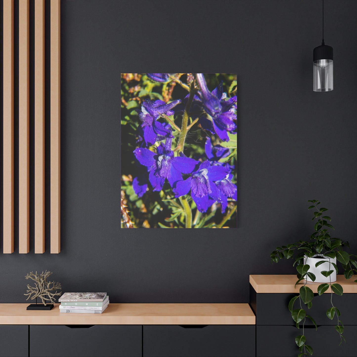 Royal Larkspar Canvas