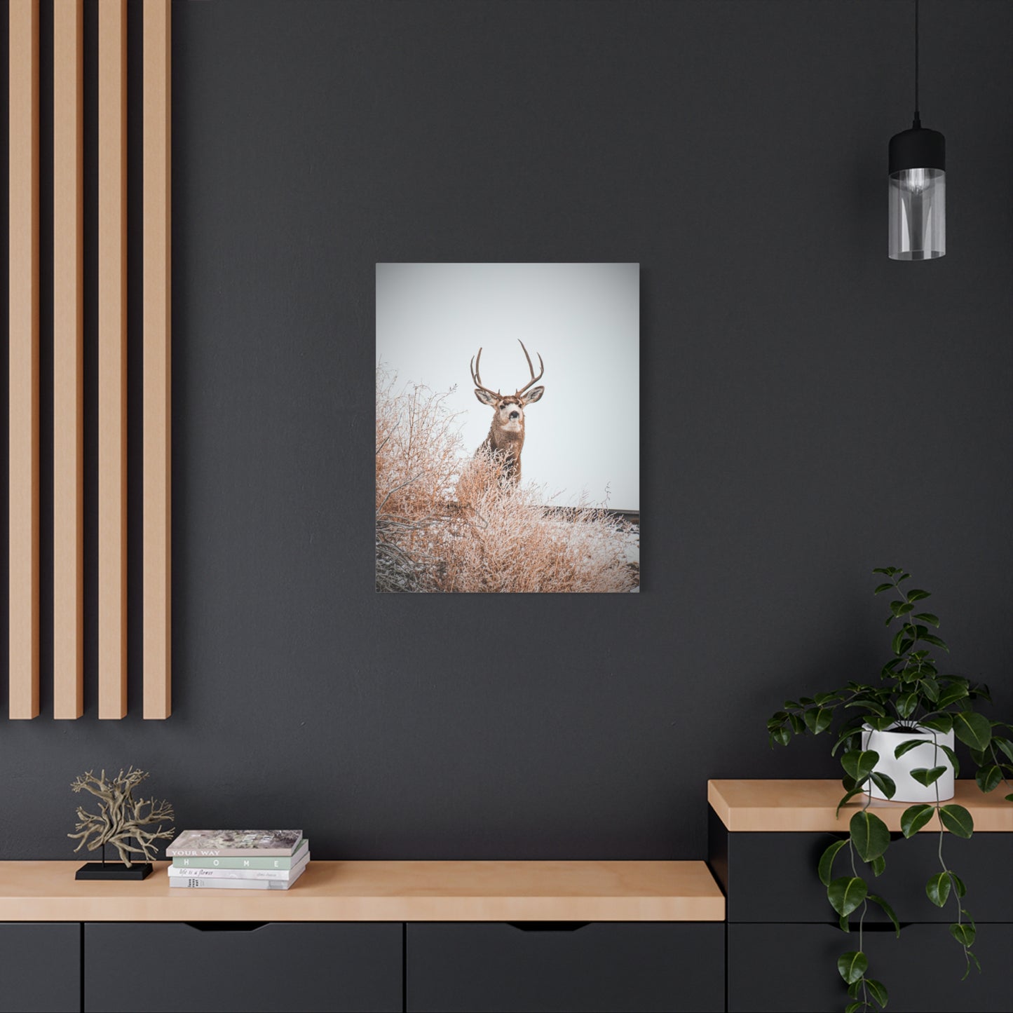 Rustic Deer Canvas