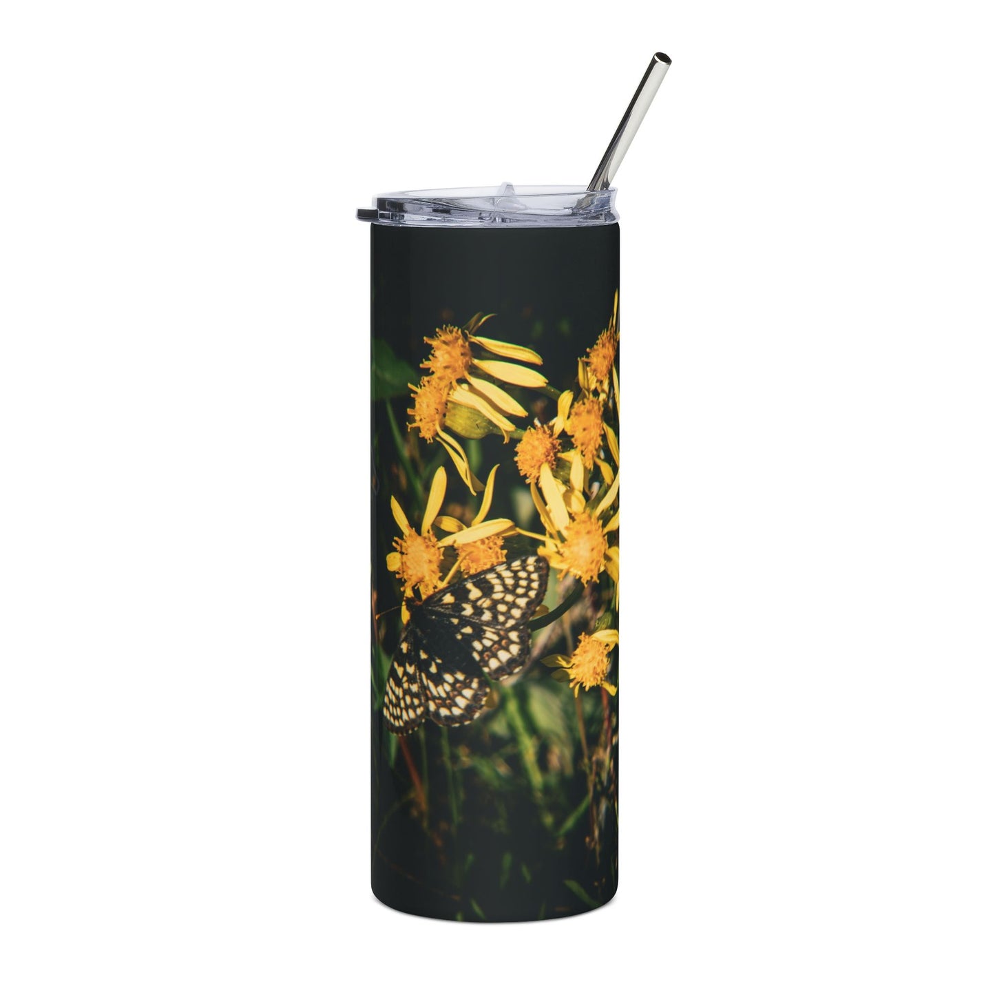 Checkerspot Butterfly Tumbler
