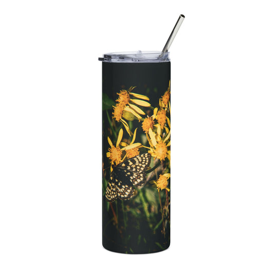 Checkerspot Butterfly Tumbler