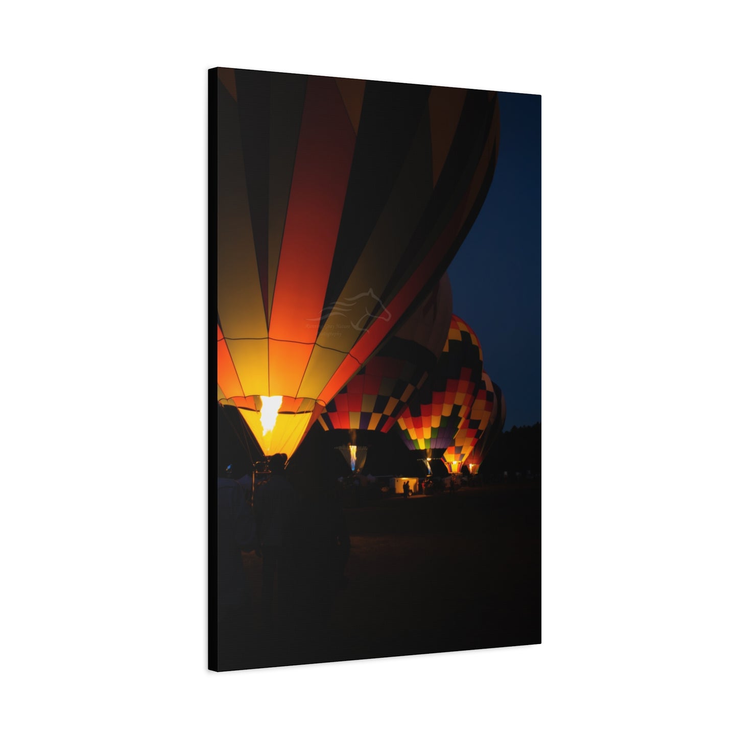 Vibrant Hot Air Balloon Canvas