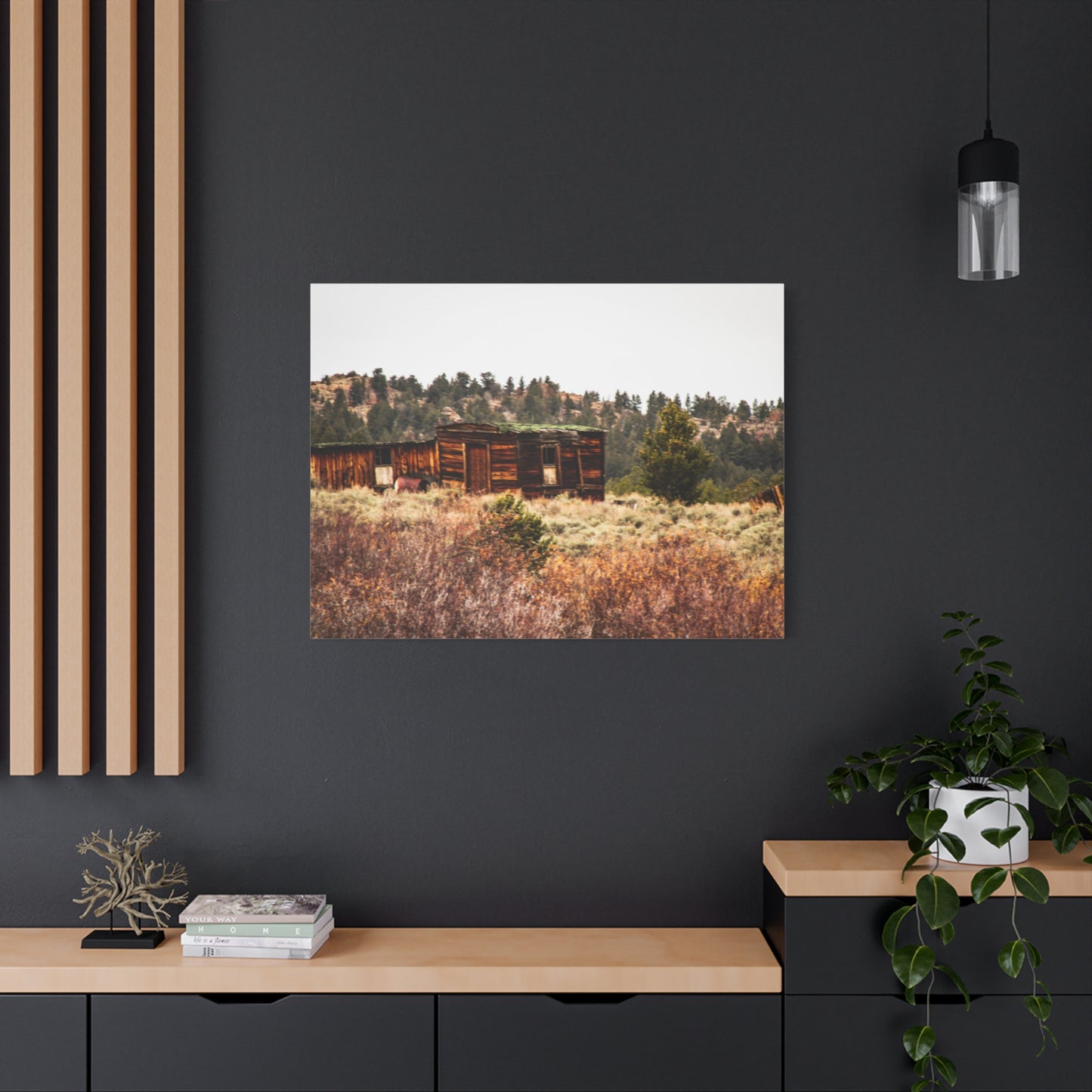 Rustic Landscape Canvas