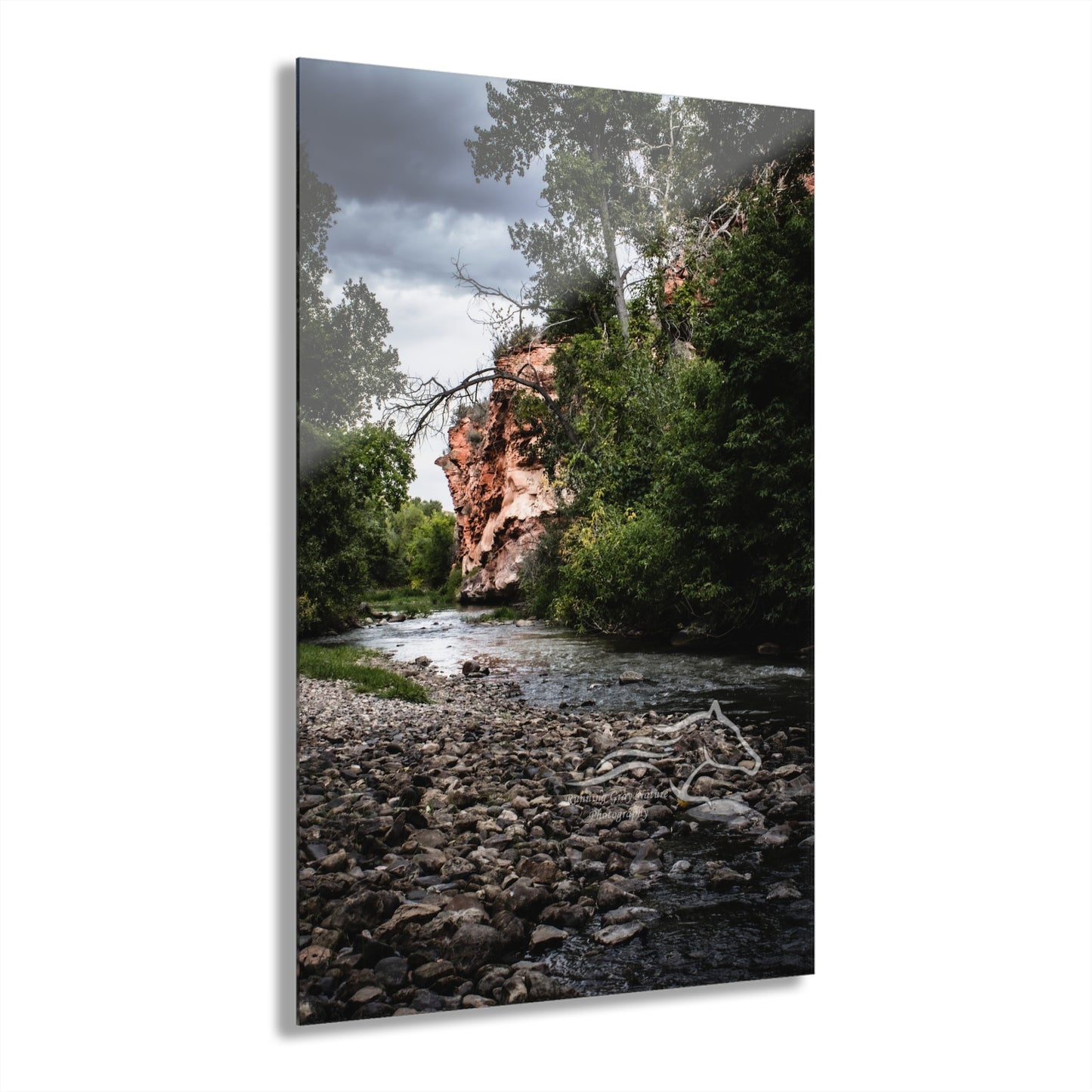 Storm Cloudes near Ayres Natural Bridge Acrylic