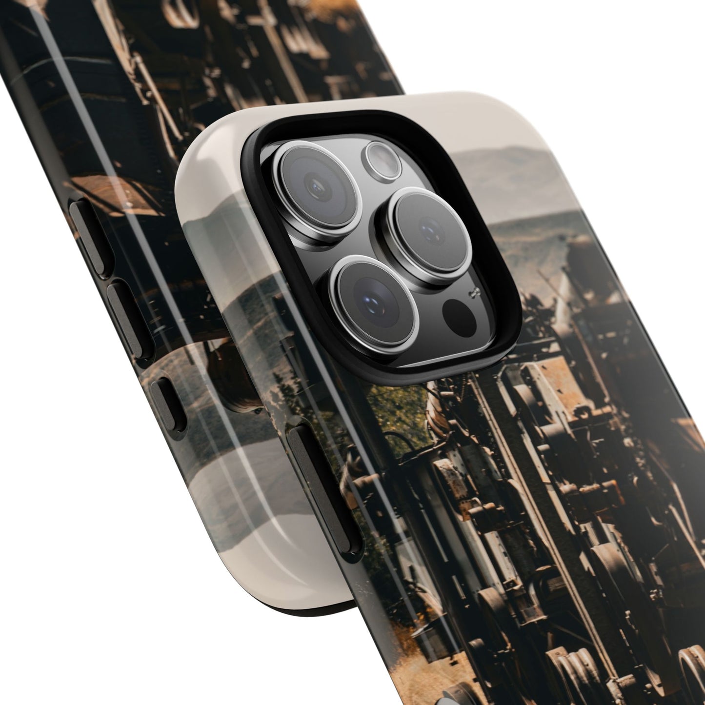 Rustic Farm Equipment Tough Case