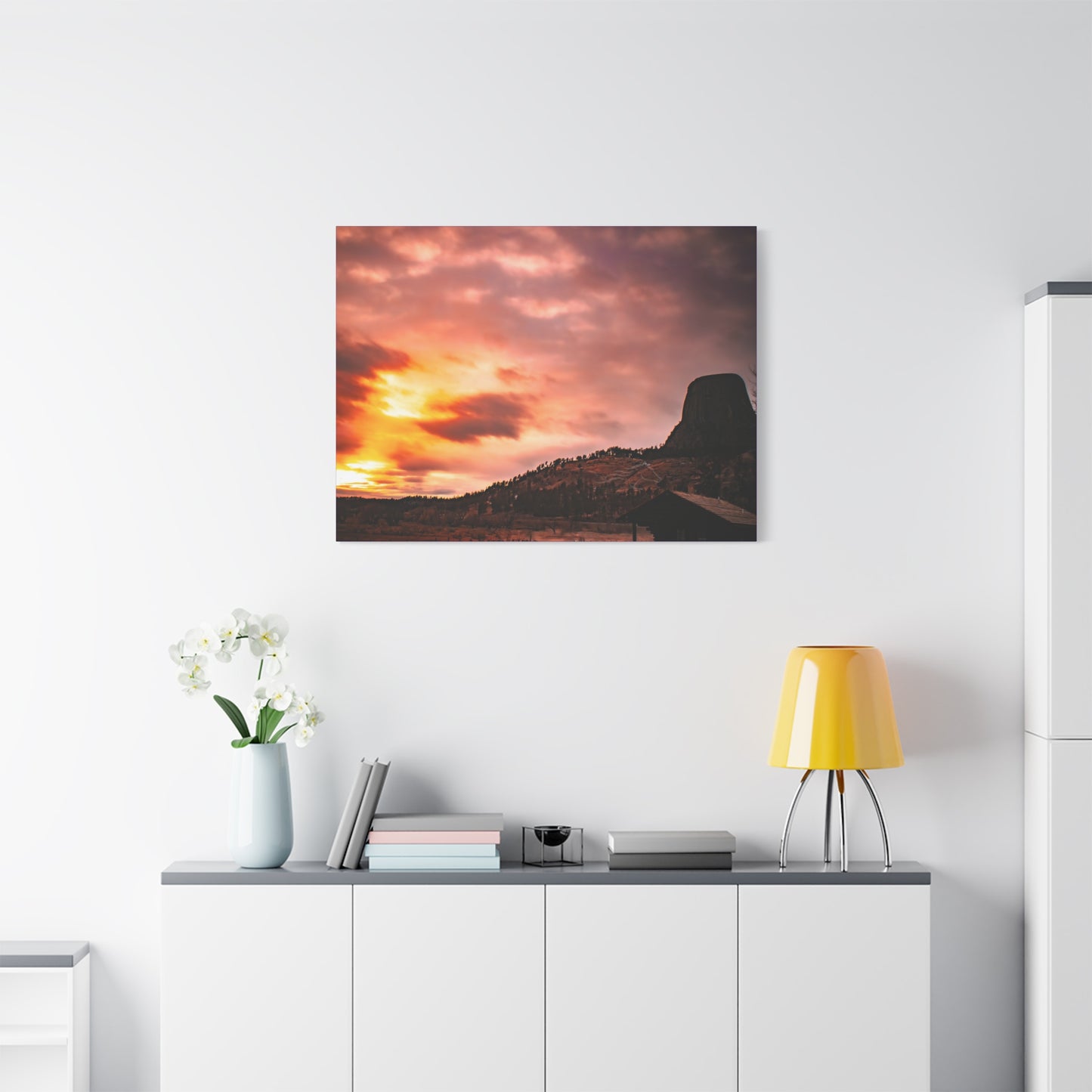 Devils Tower Canvas