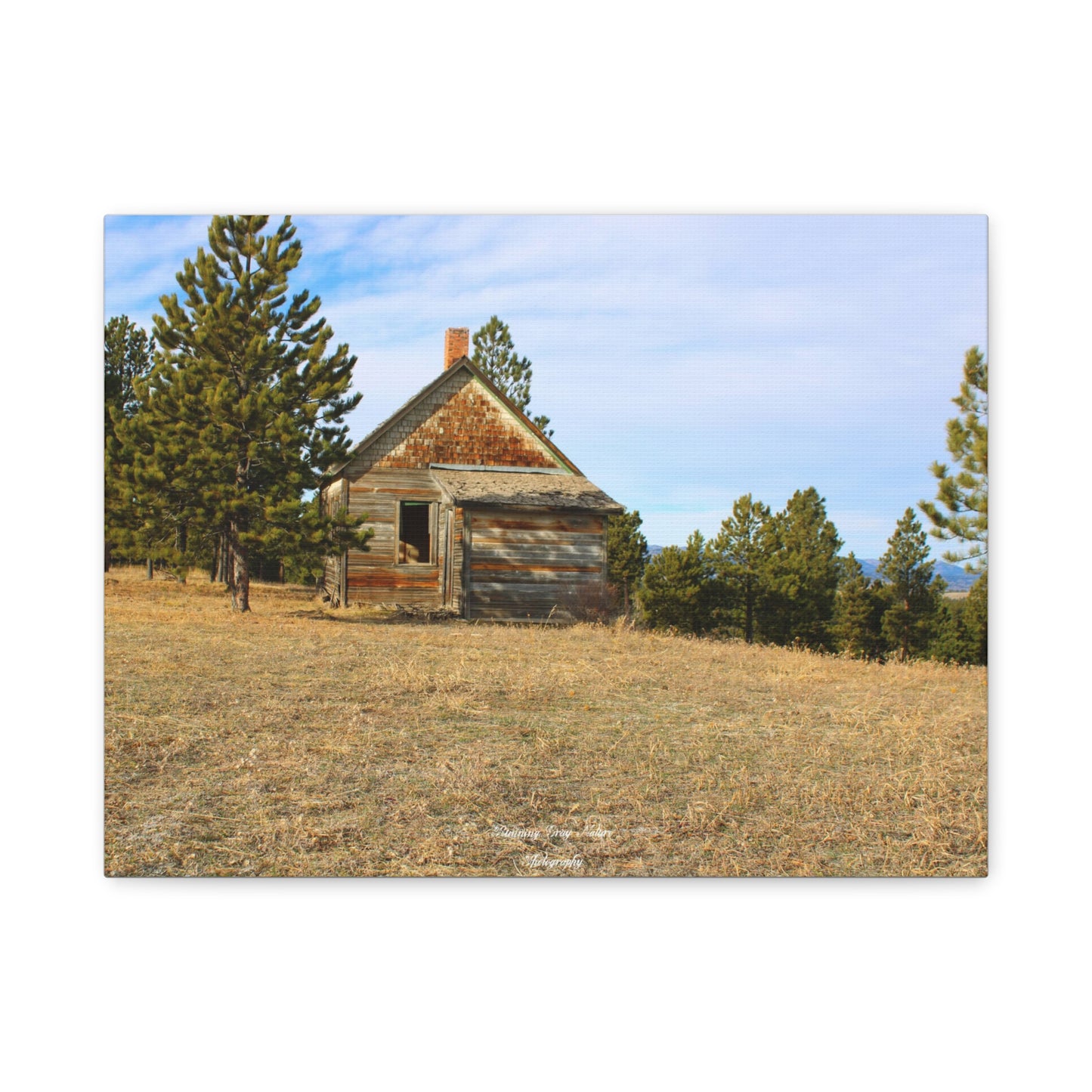 Old Ranch Building Matte Canvas, Stretched, 1.25"