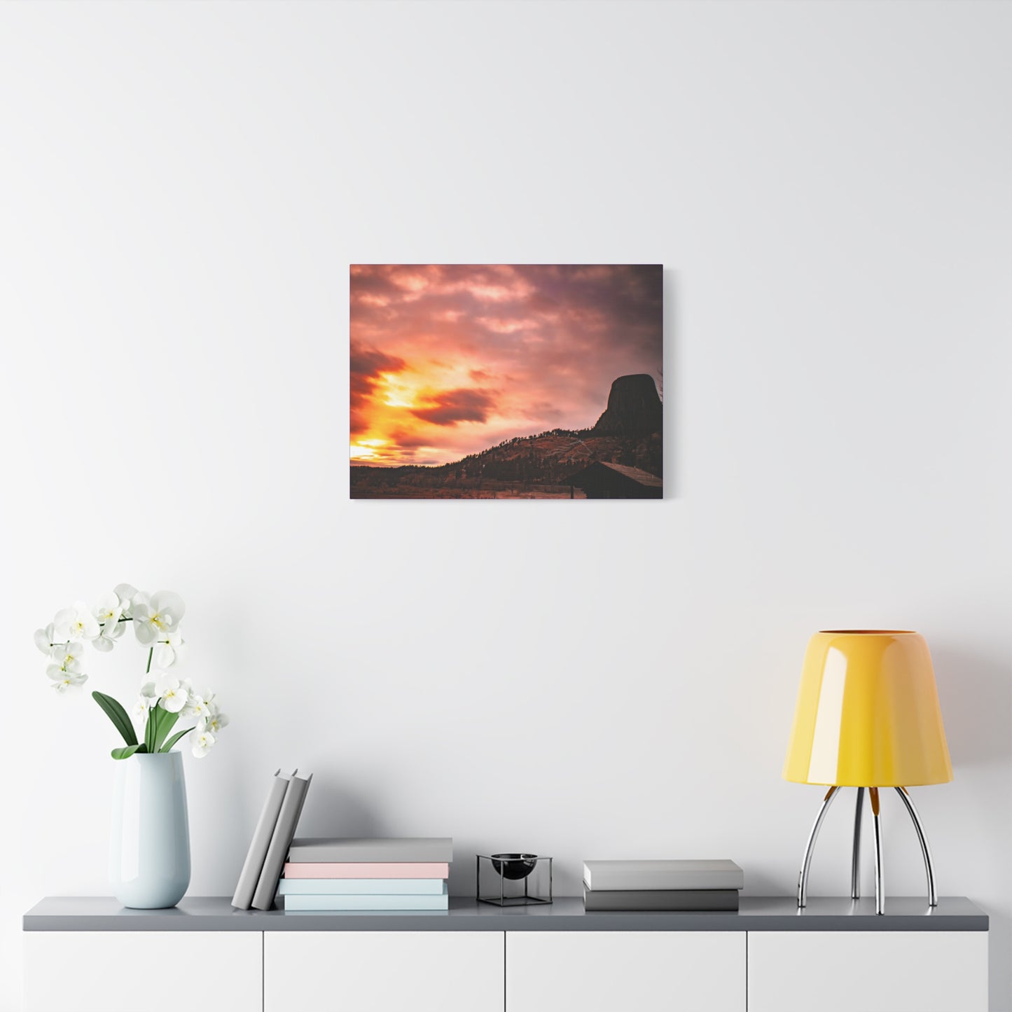 Devils Tower Canvas