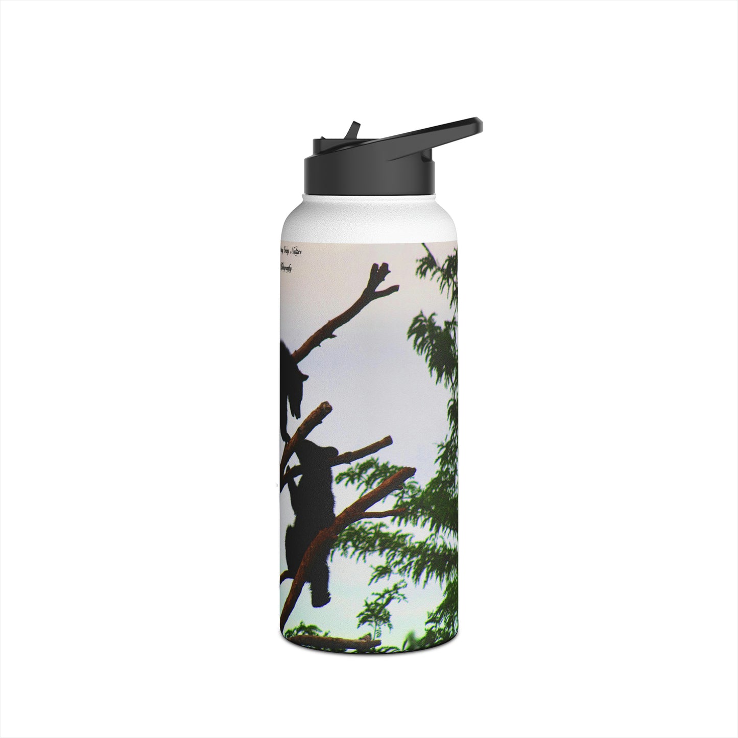 Cubs in a Tree Stainless Steel Water Bottle, Standard Lid