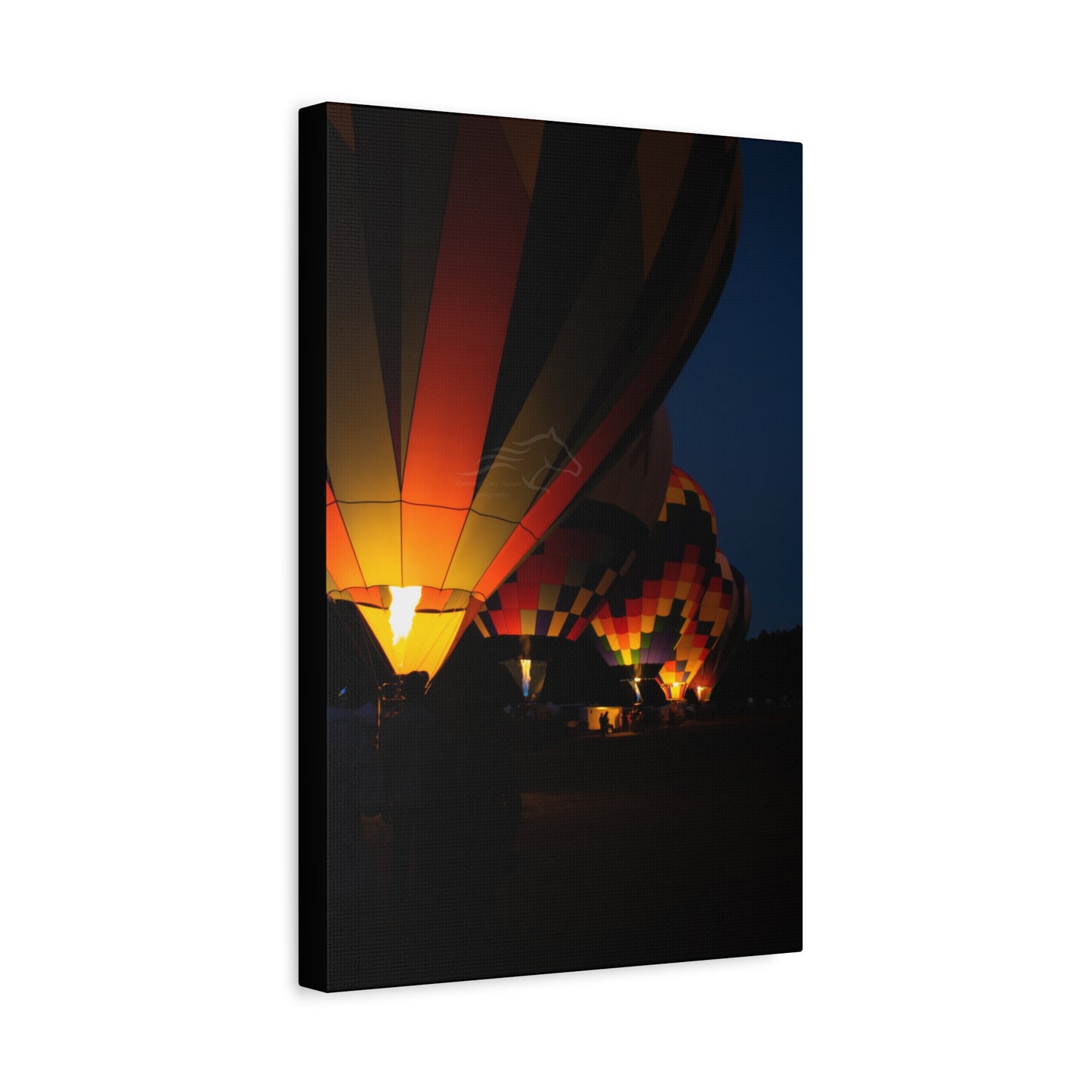 Vibrant Hot Air Balloon Canvas