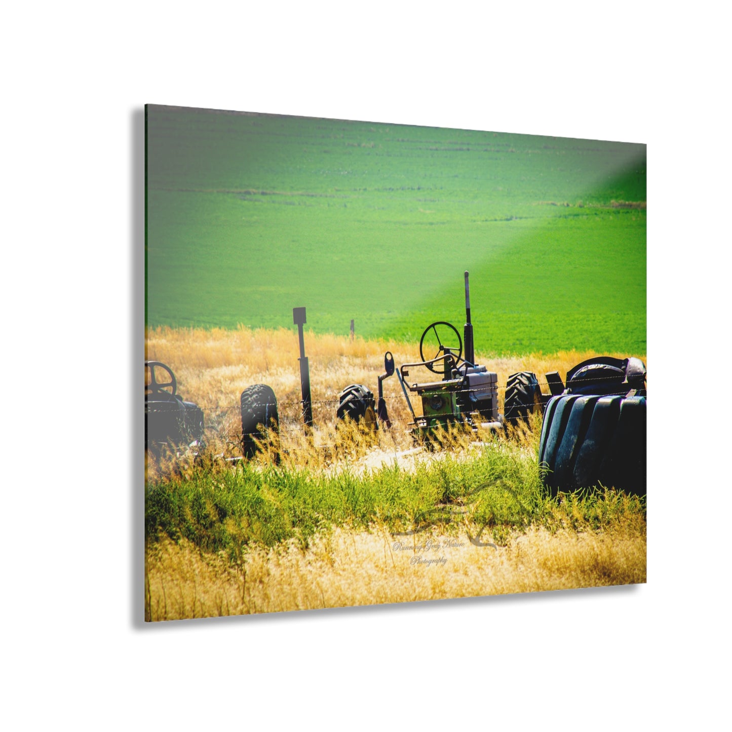 Rustic Tractor Acrylic