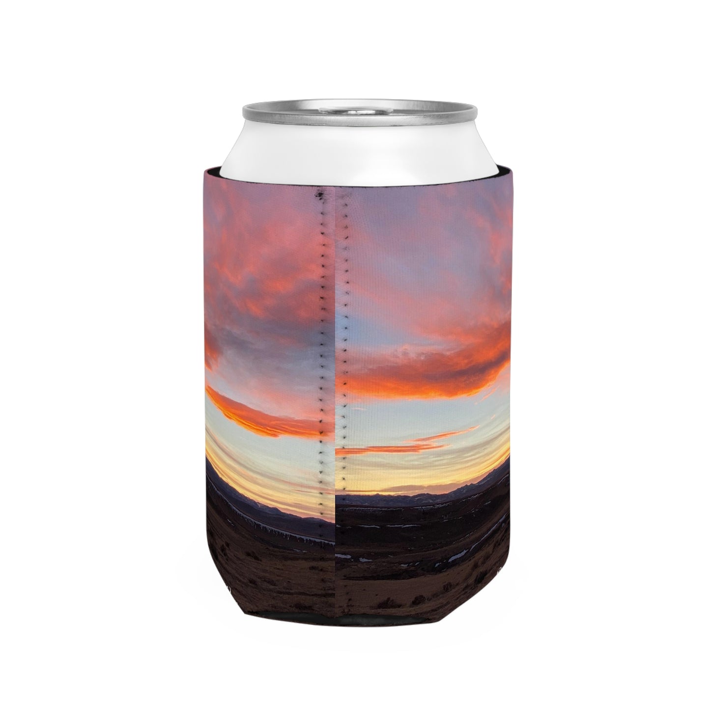 Wyoming Sunset Can Koozie Sleeve