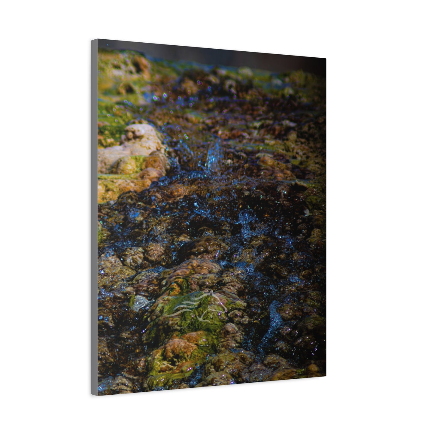 Hot Springs Waterfall Canvas