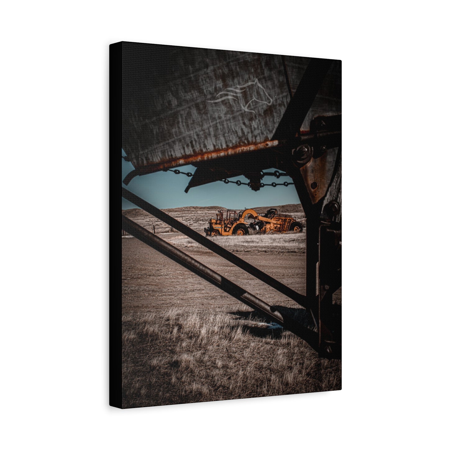 Rustic Yellow John Deer Canvas