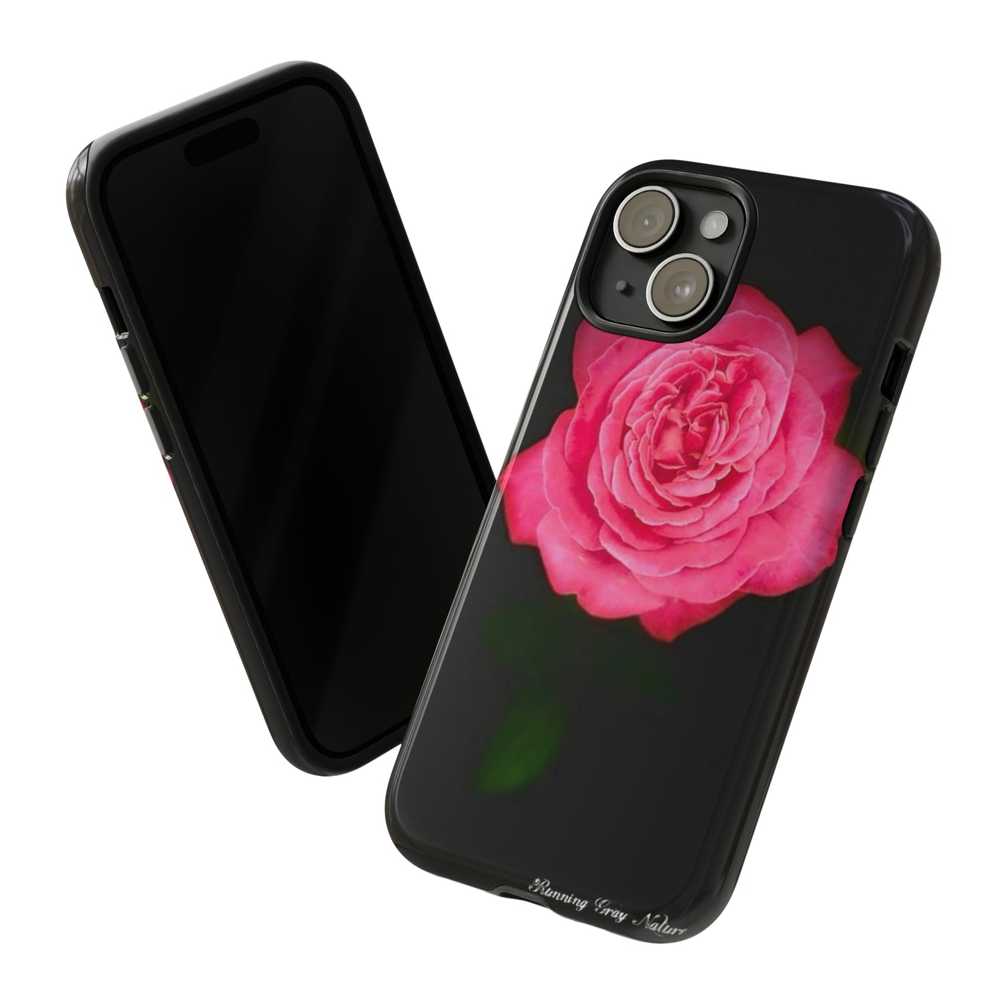 Pink Pease Rose Tough Cases