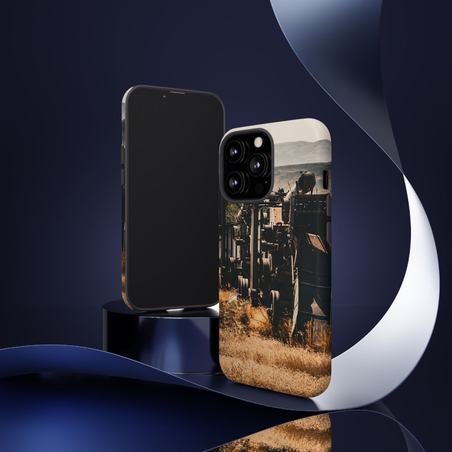 Rustic Farm Equipment Tough Case