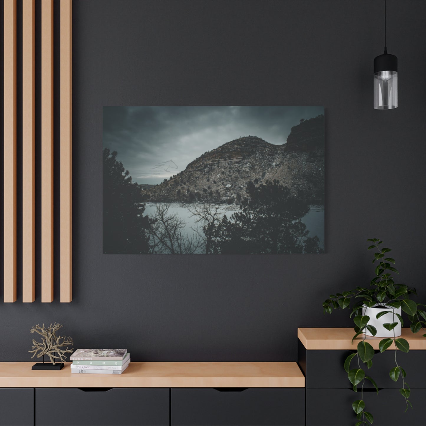 Moody Landscape Canvas