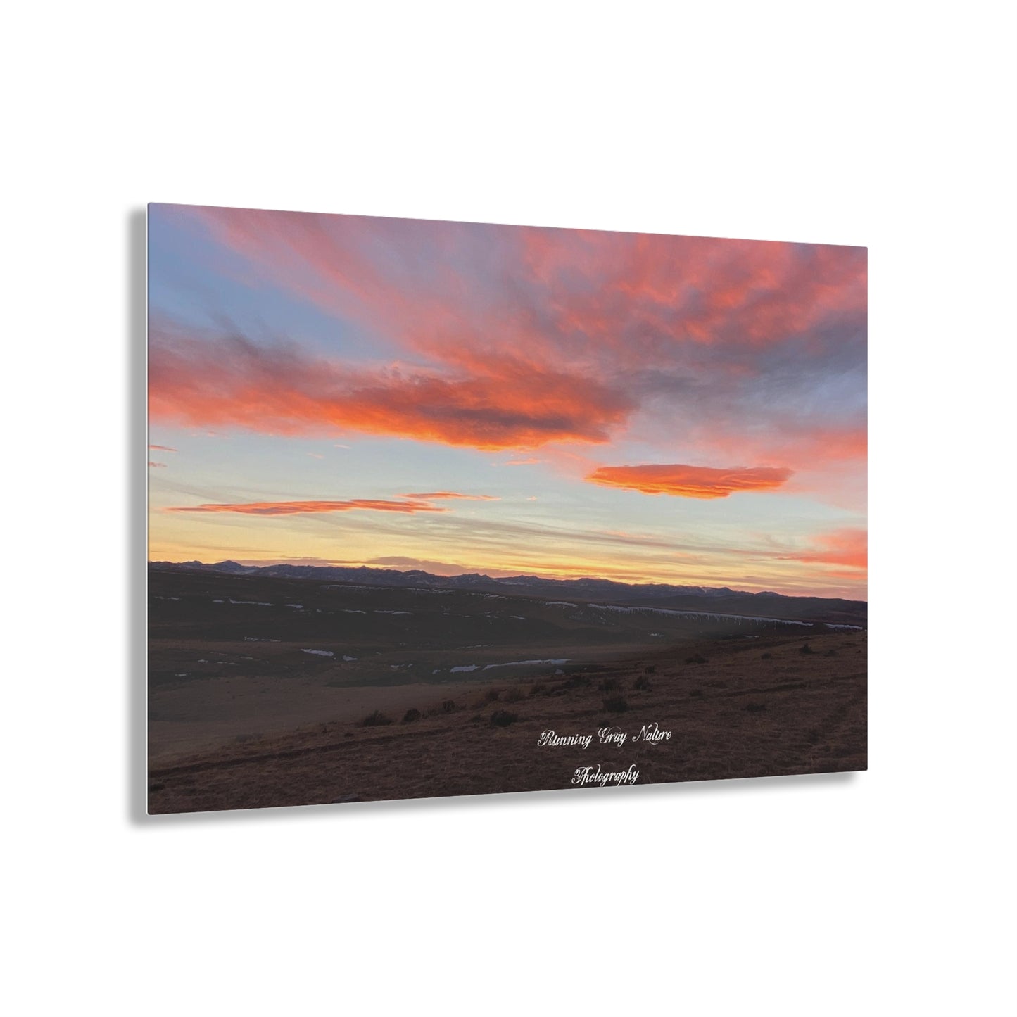 Wyoming Sunset Acrylic Prints