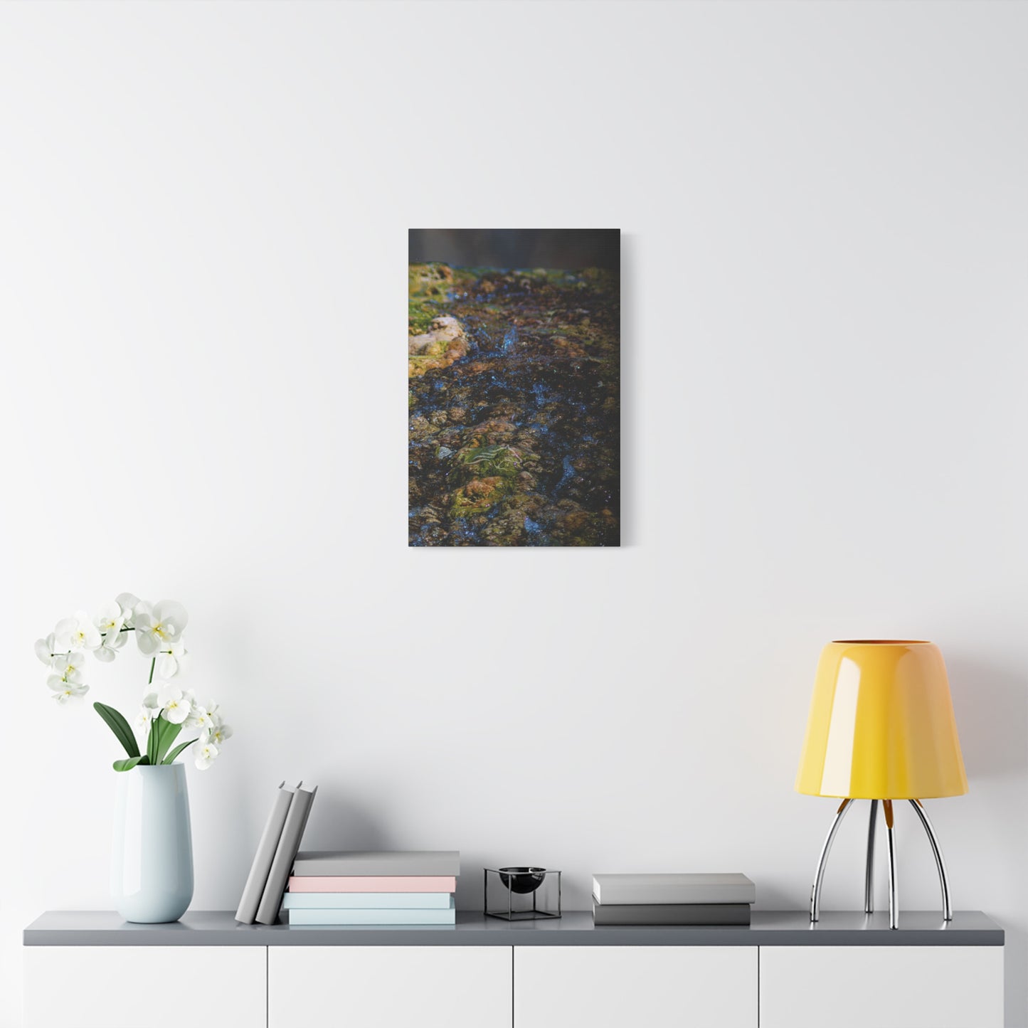 Hot Springs Waterfall Canvas