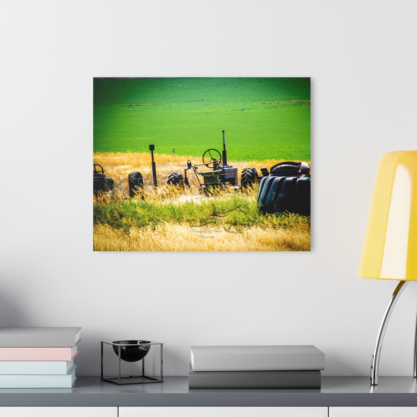 Rustic Tractor Acrylic