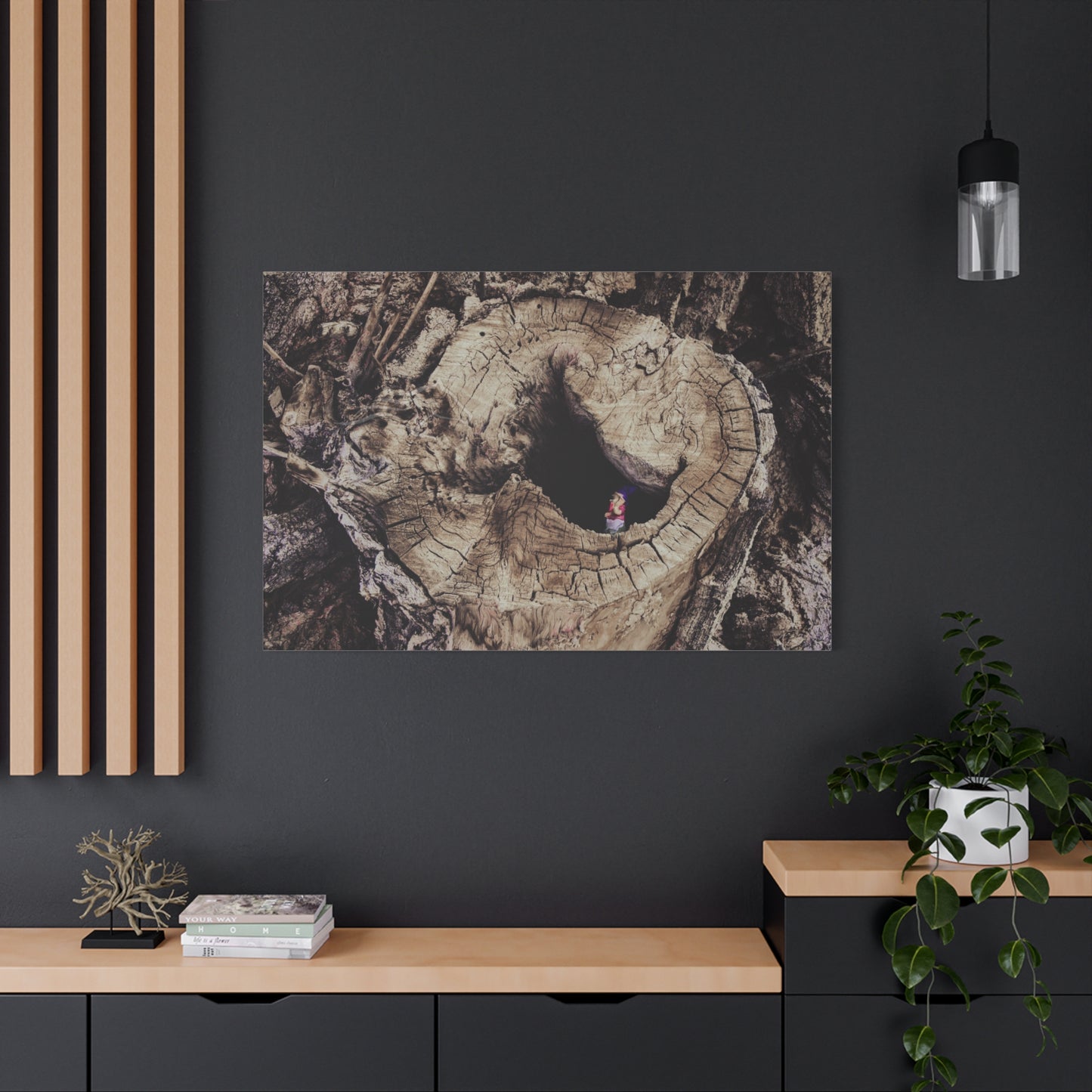 Fairy in a Tree Canvas