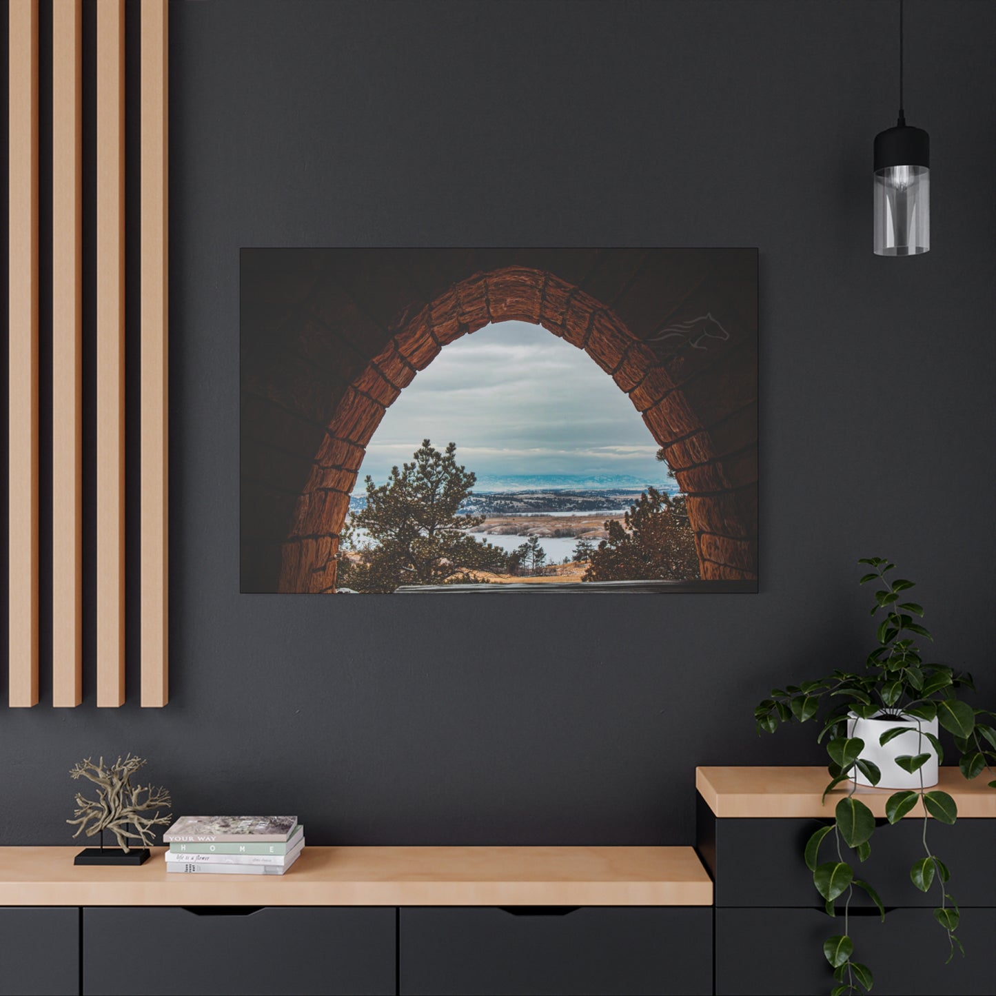 Guernsey Castle View Canvas