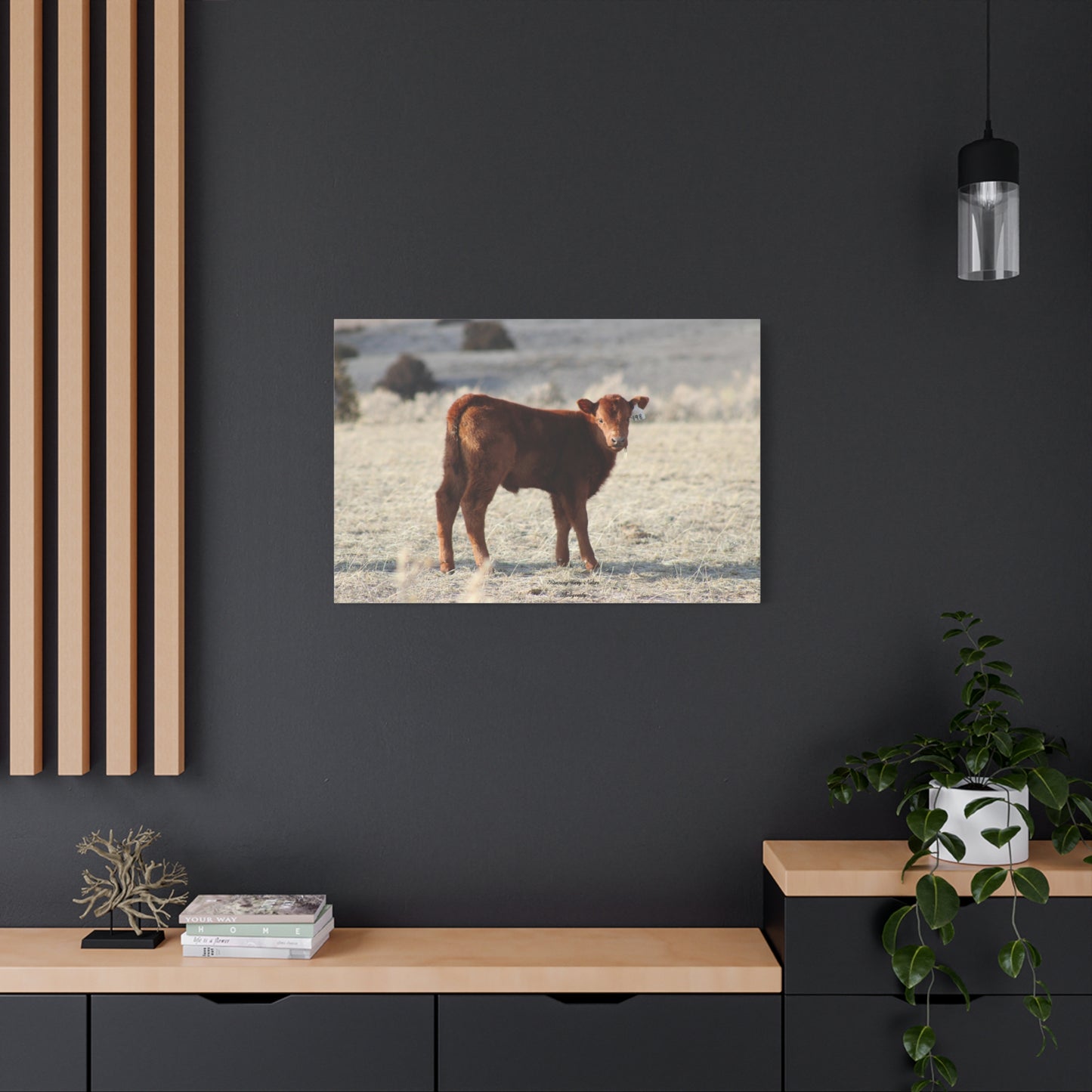 Baby Calf 198 Matte Canvas, Stretched, 1.25"