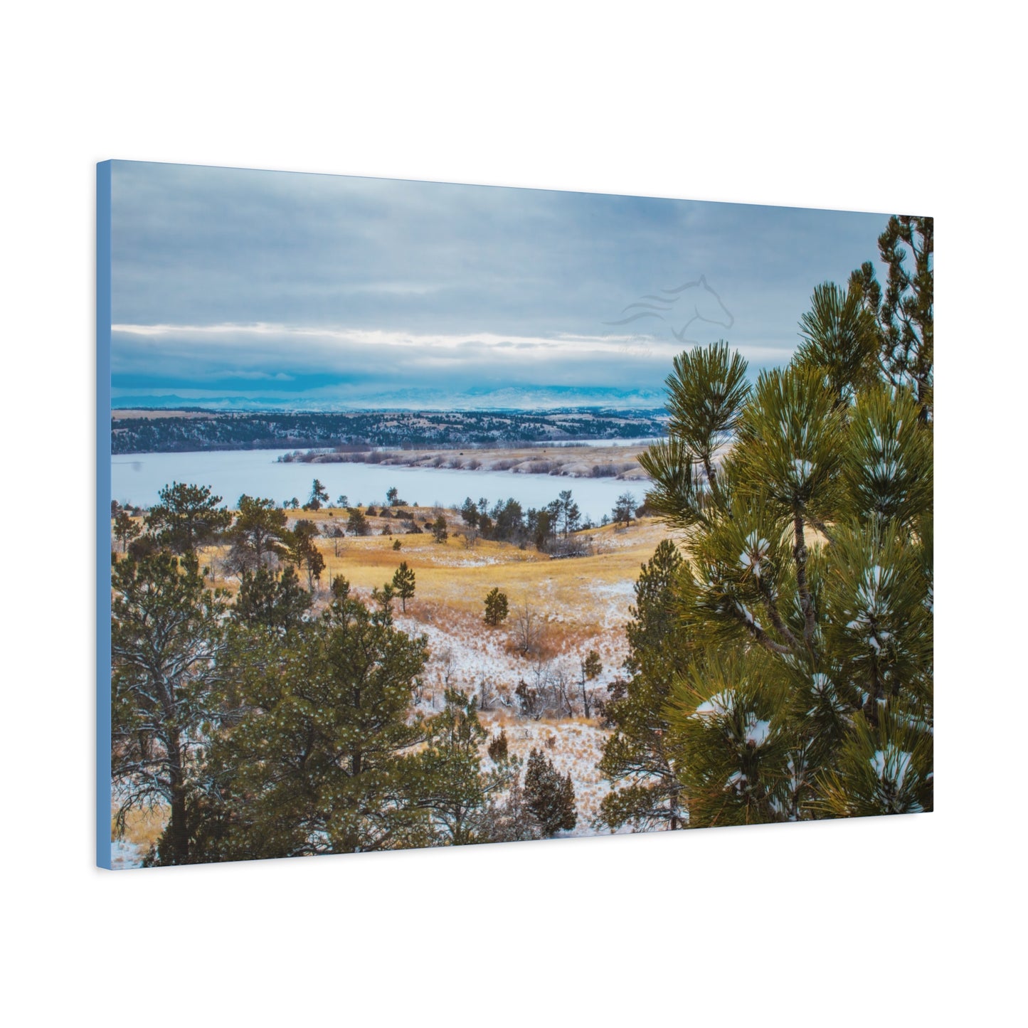Guernsey View Wyoming Canvas