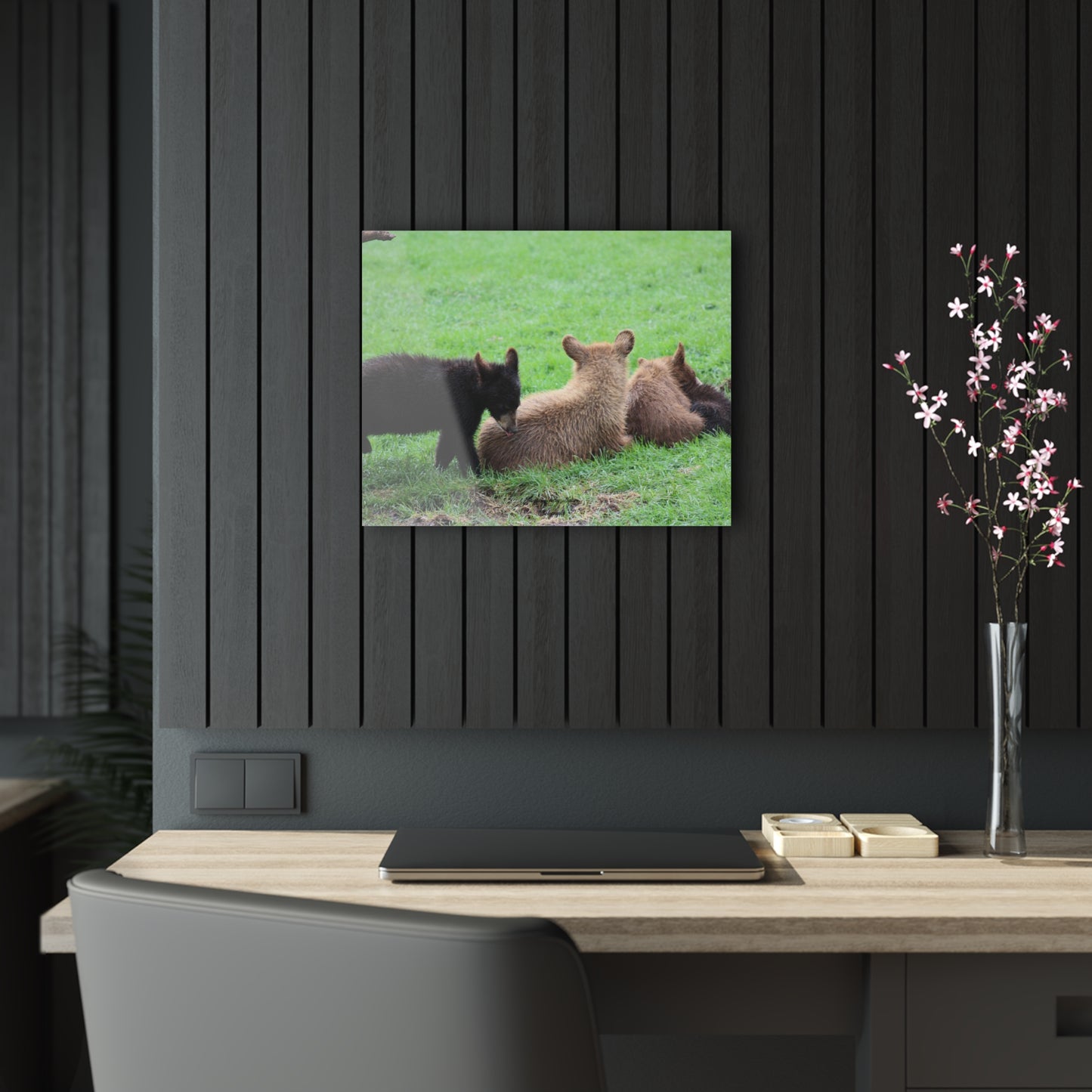 Four Cubs Pile Up Acrylic Prints