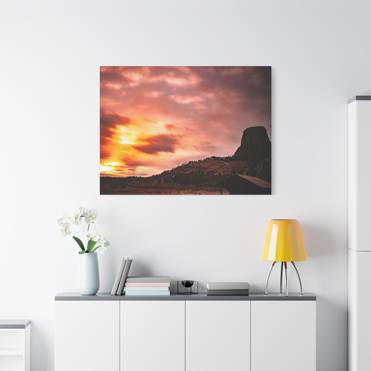 Devils Tower Canvas