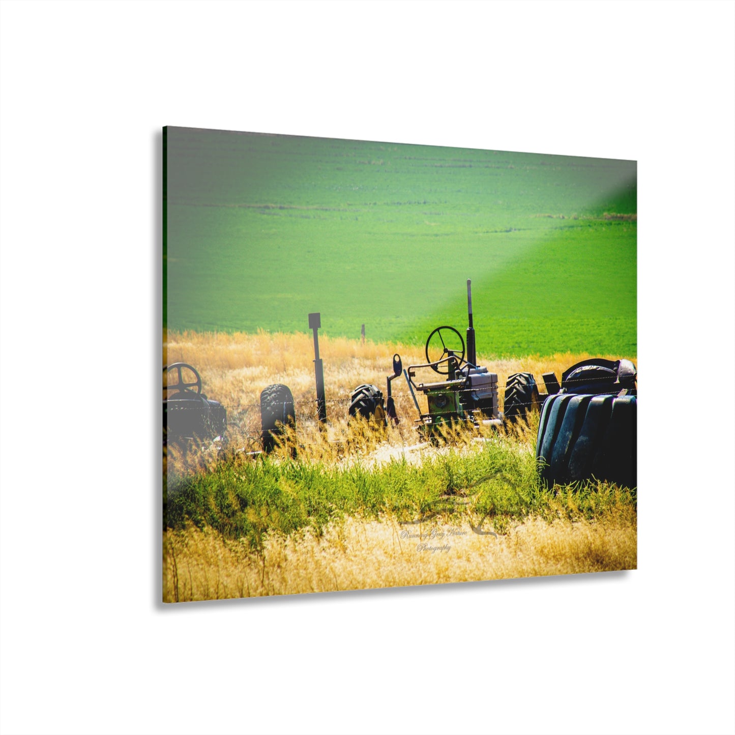 Rustic Tractor Acrylic